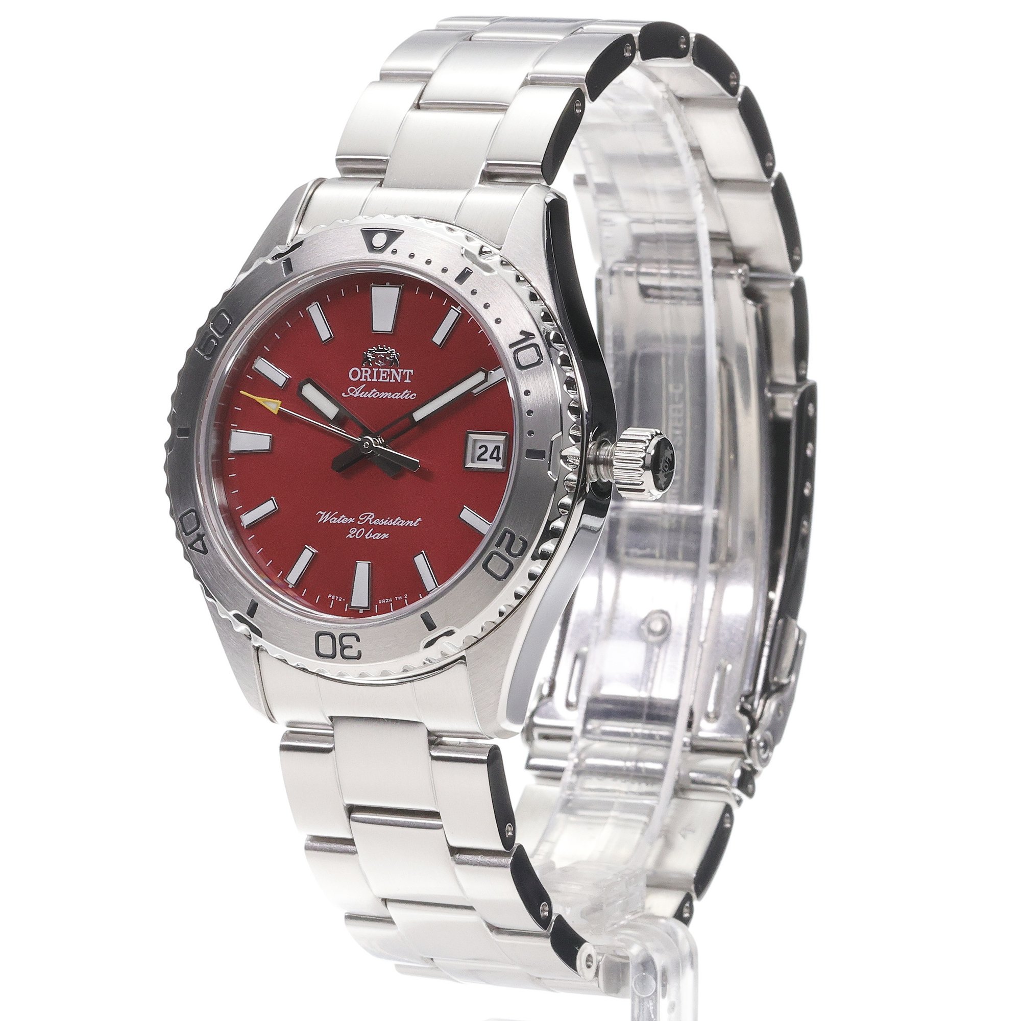 zegarek Orient RA-AC0Q09R30B srebrny Sports
