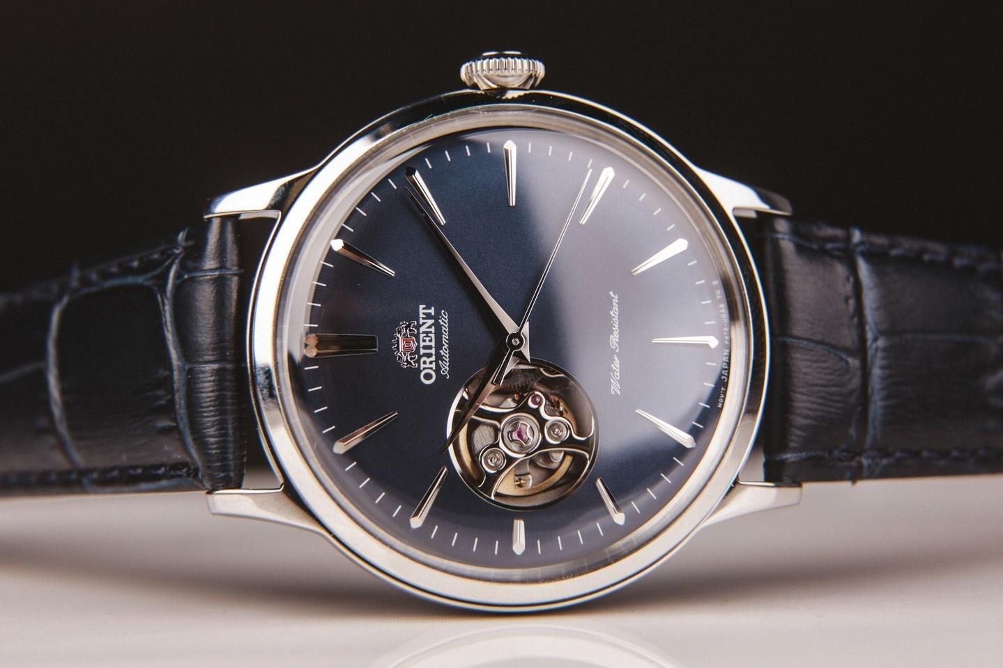 zegarek Orient RA-AG0005L30B Bambino Open Heart Automatic Orient mineralne - miniatura 10