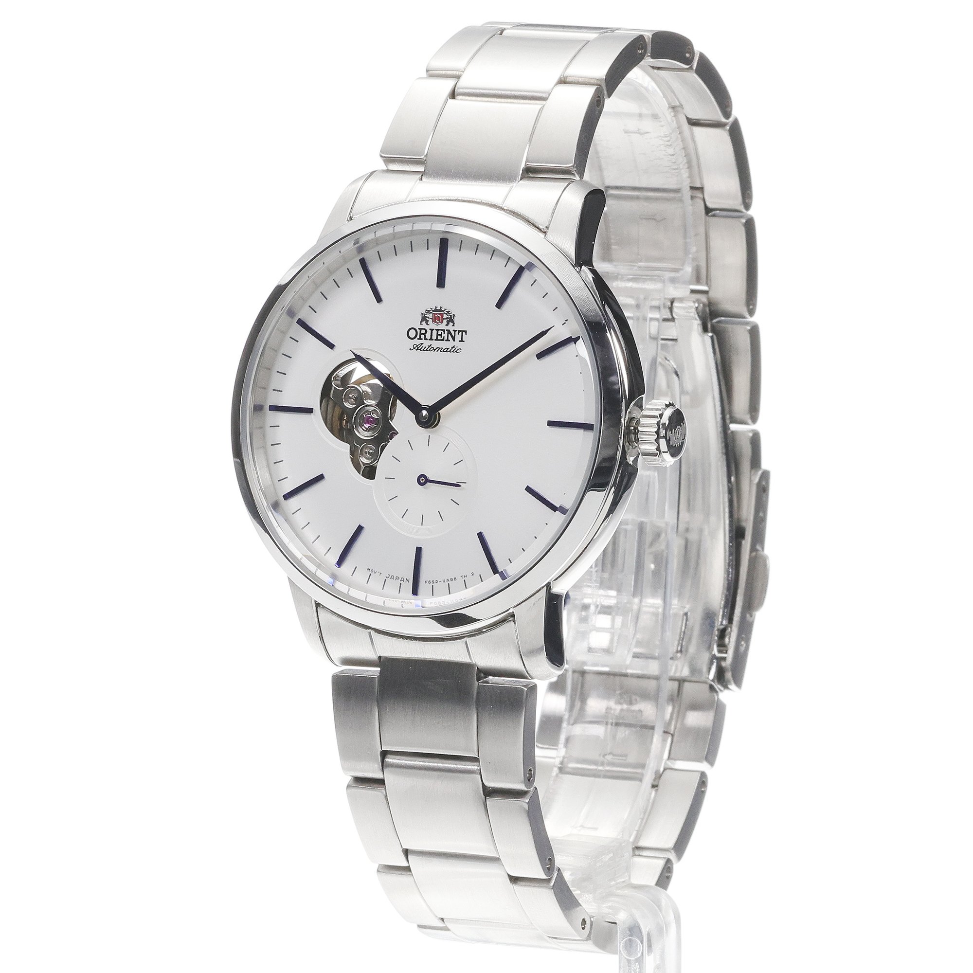 zegarek Orient RA-AR0102S10B Classic Open Heart Automatic Contemporary mineralne - miniatura 2