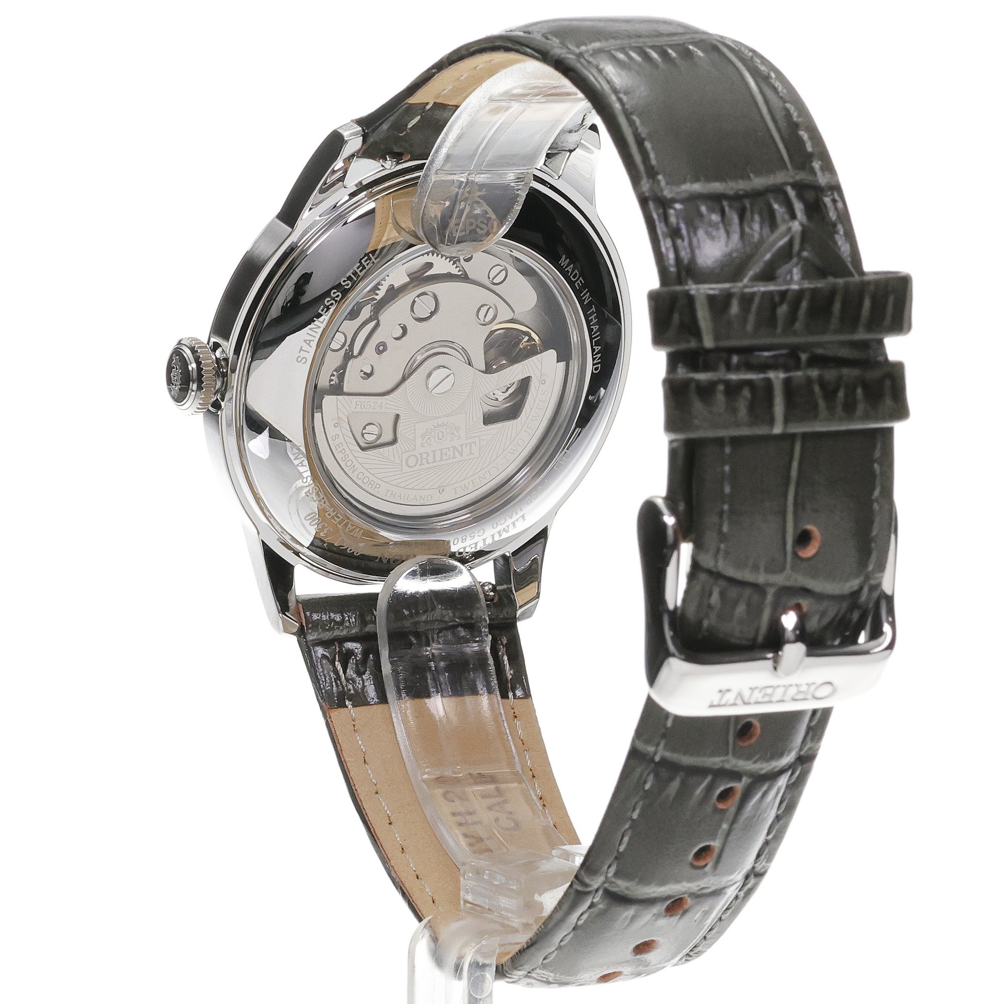 zegarek Orient RA-BB0006N30B srebrny Classic Automatic - miniatura 4