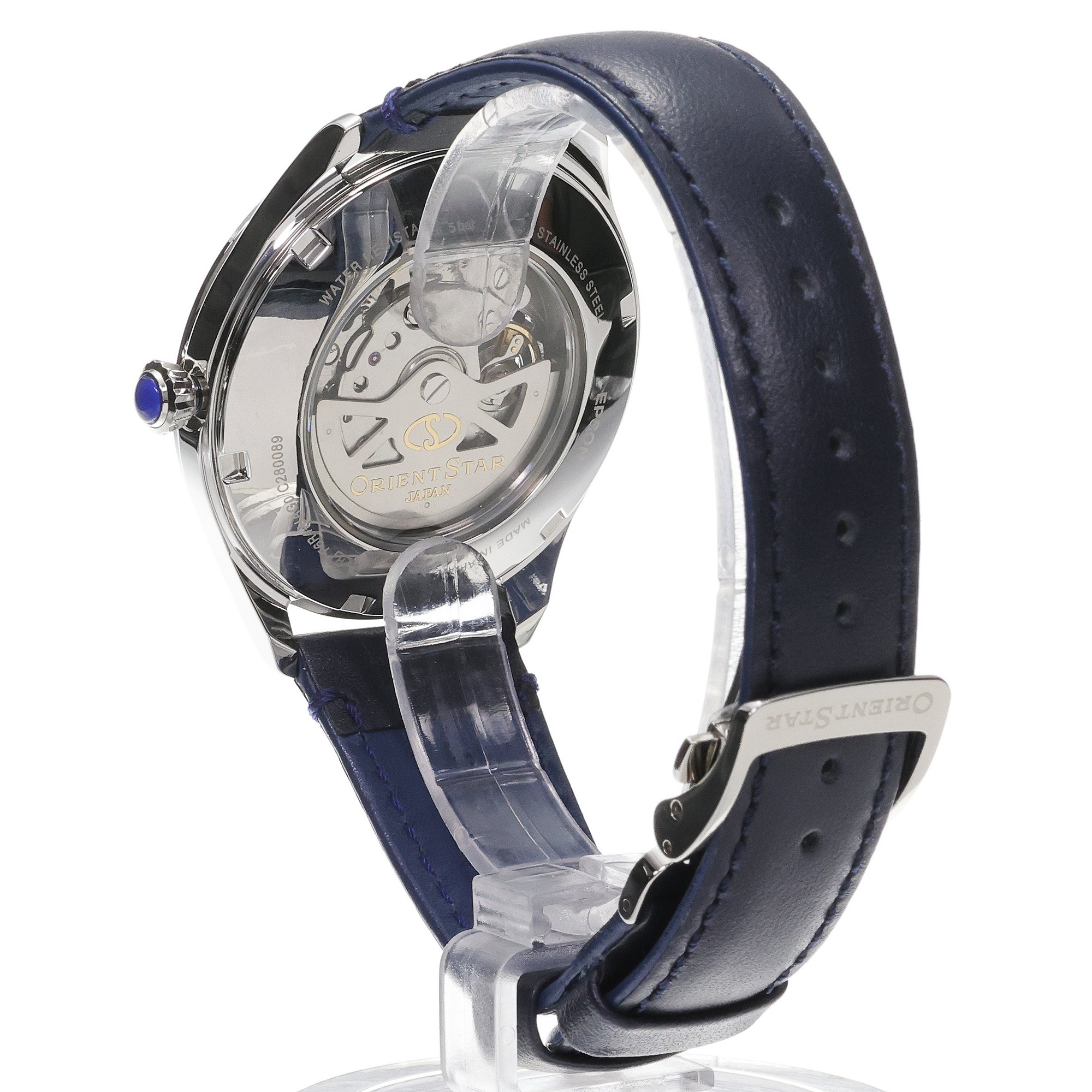 zegarek Orient Star RE-AT0203L00B automatyczny męski Classic Classic Open Heart - miniatura 4