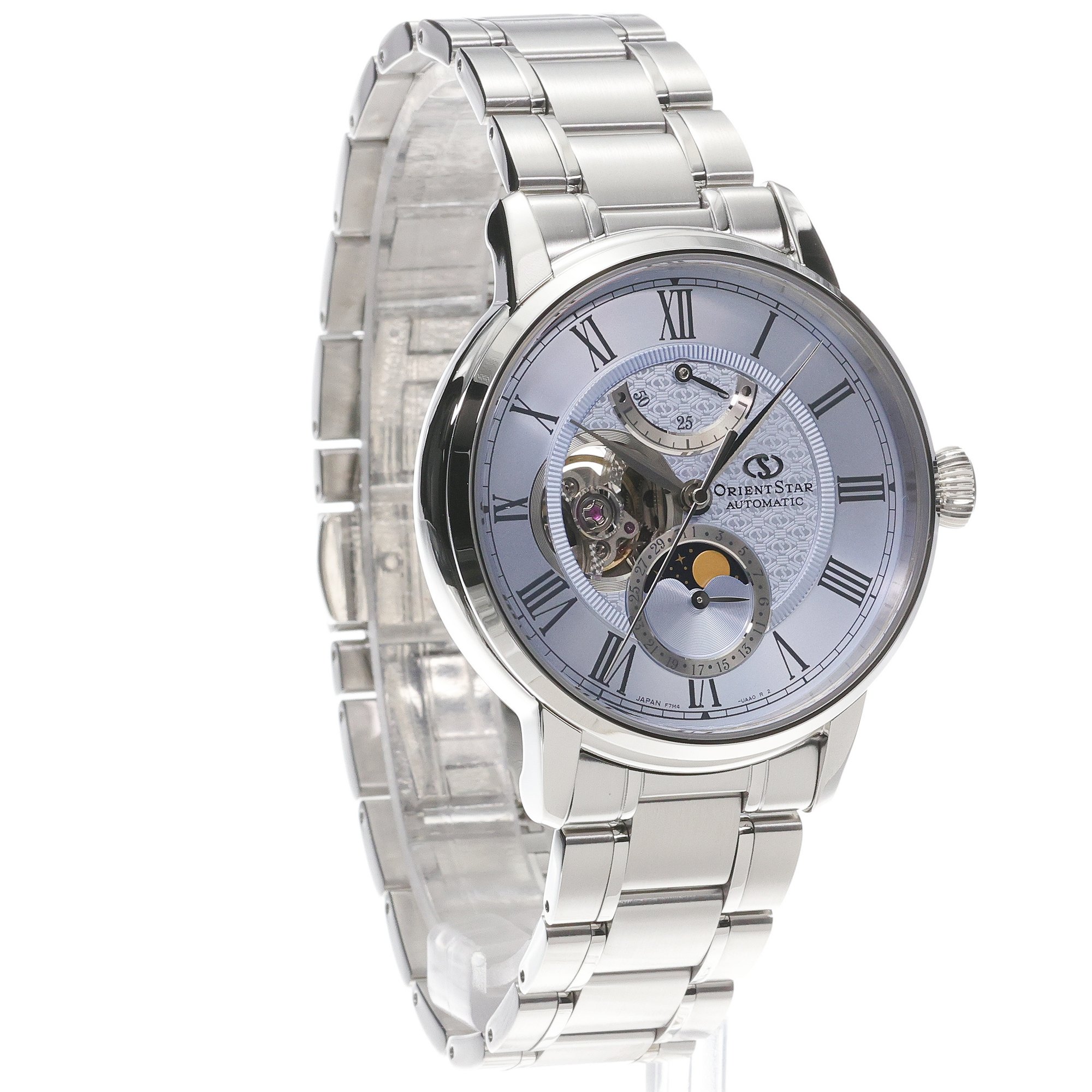 zegarek Orient Star RE-BT0007L00B automatyczny męski M Collection M45 F7 Mechanical Moon Phase Limited Edition