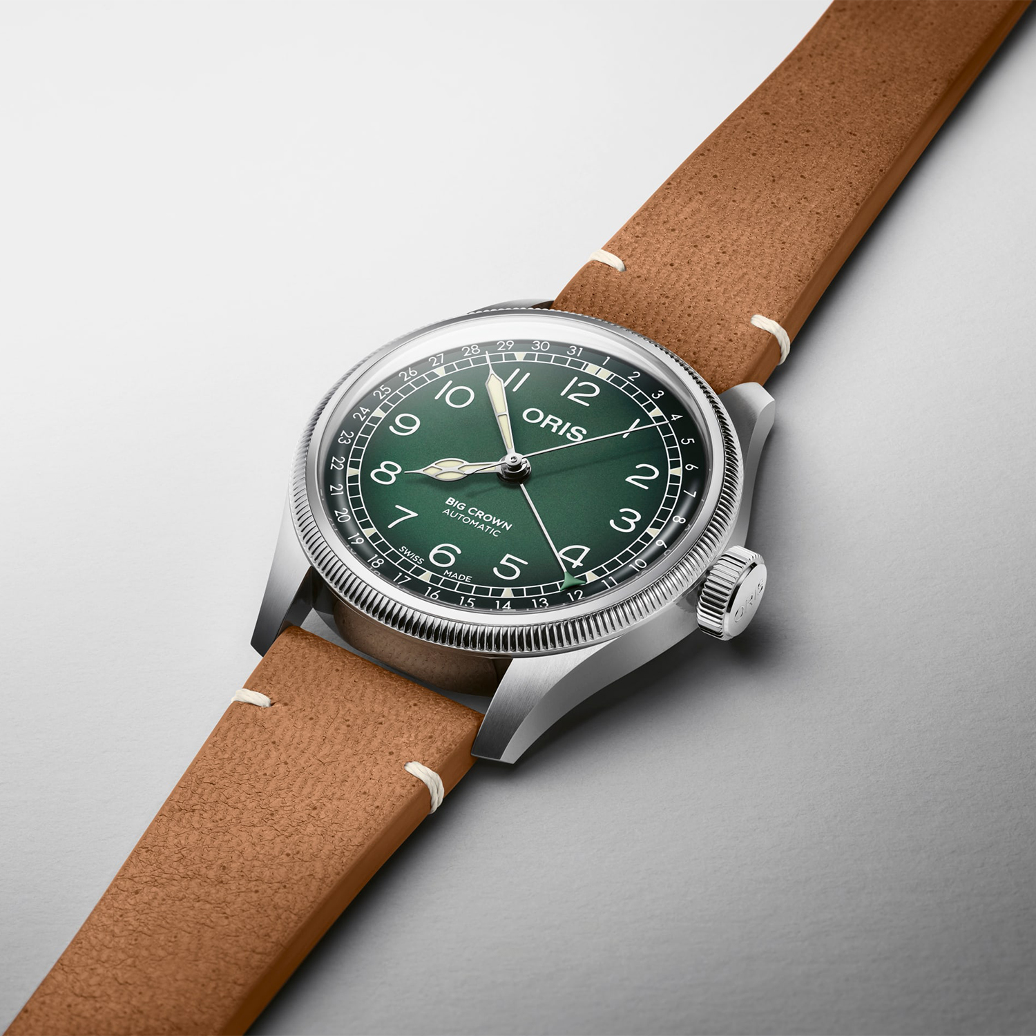 zegarek Oris 01 754 7779 4067-Set ORIS BIG CROWN X CERVO VOLANTE Big Crown szafirowe - miniatura 3