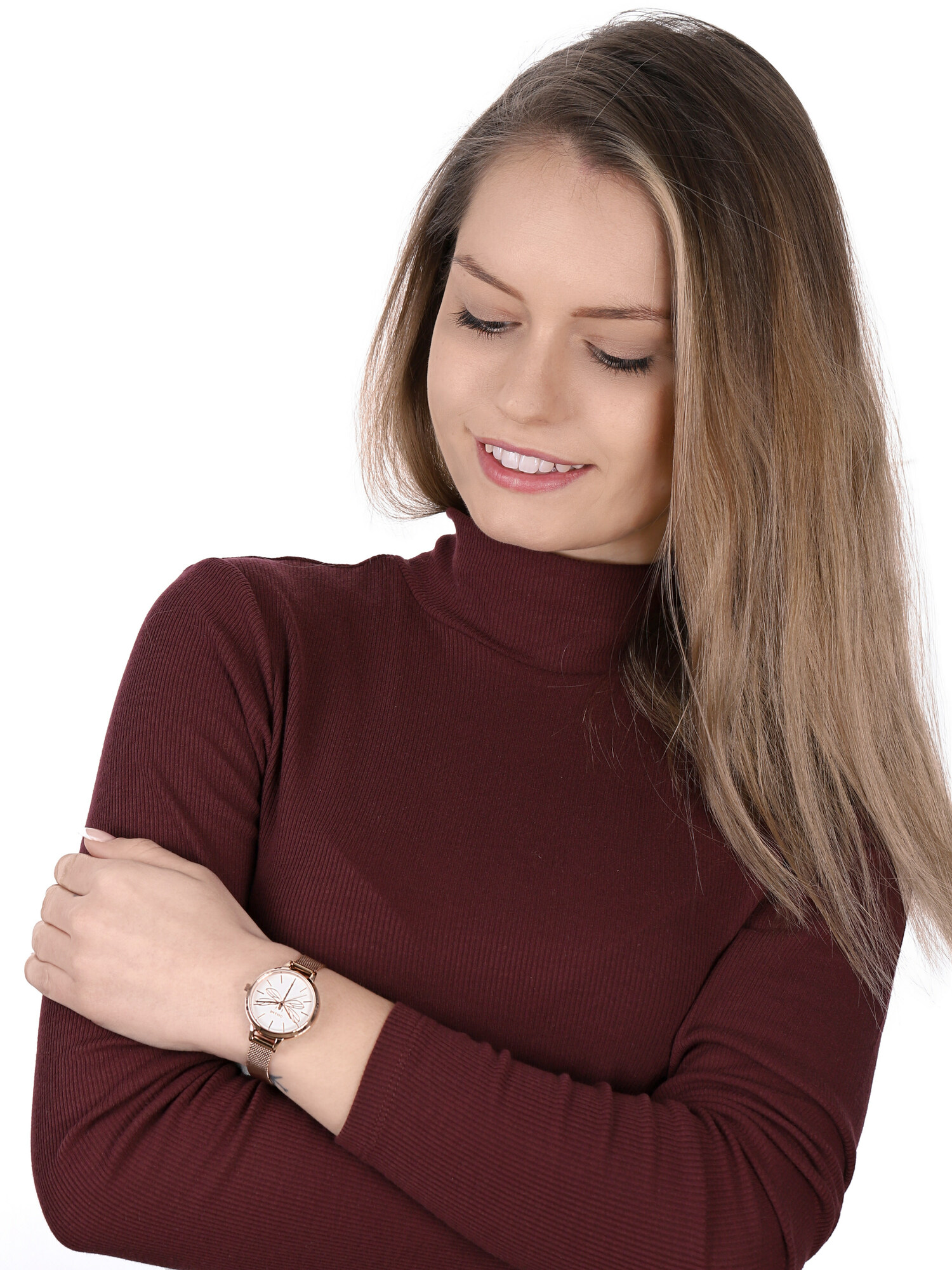 zegarek OUI  ME ME010046 PETITE AMOURETTE Fleurette mineralne