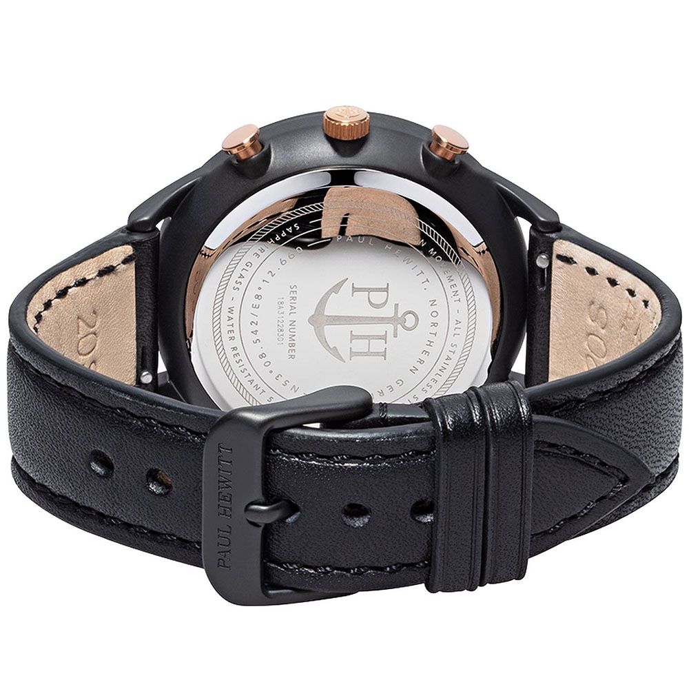 zegarek Paul Hewitt PH-C-B-BSR-2M męski z chronograf Chrono Line - miniatura 3