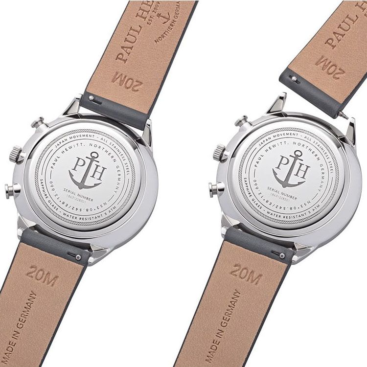 zegarek Paul Hewitt PH-C-S-M-48M męski z chronograf Chrono Line - miniatura 5