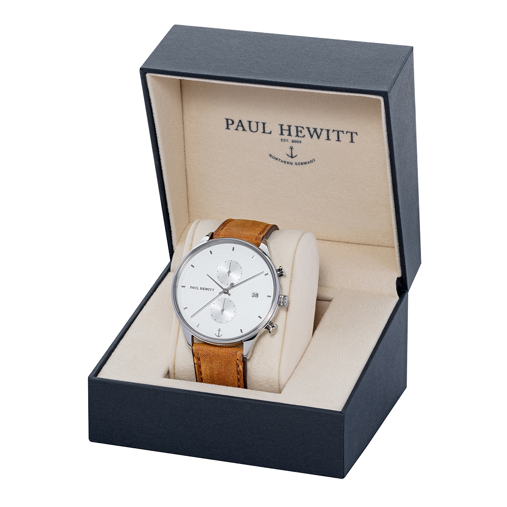zegarek Paul Hewitt PH-C-S-W-49M męski z chronograf Chrono Line - miniatura 7