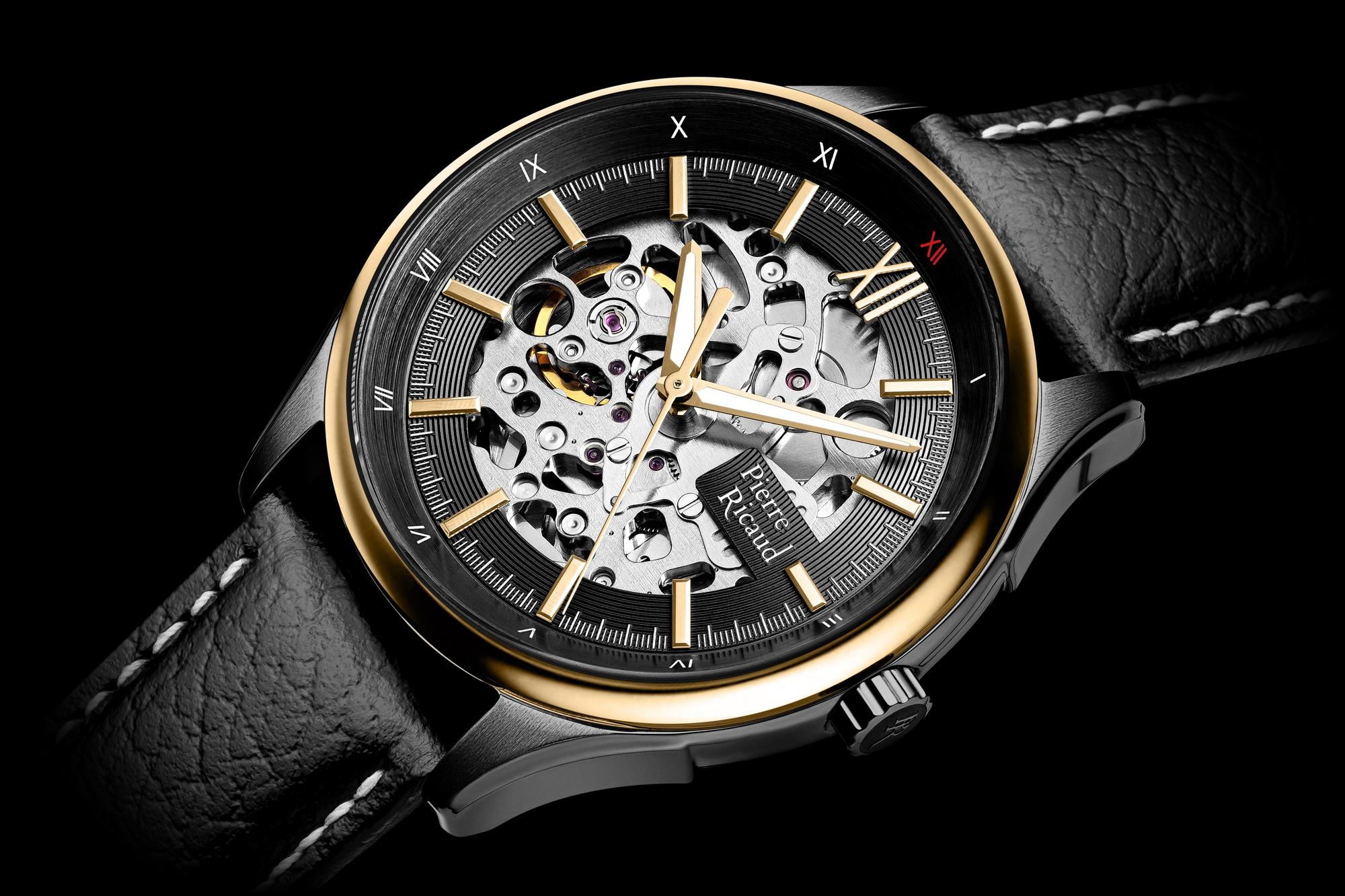 zegarek Pierre Ricaud P60059J266A automatyczny męski Automatic - miniatura 4