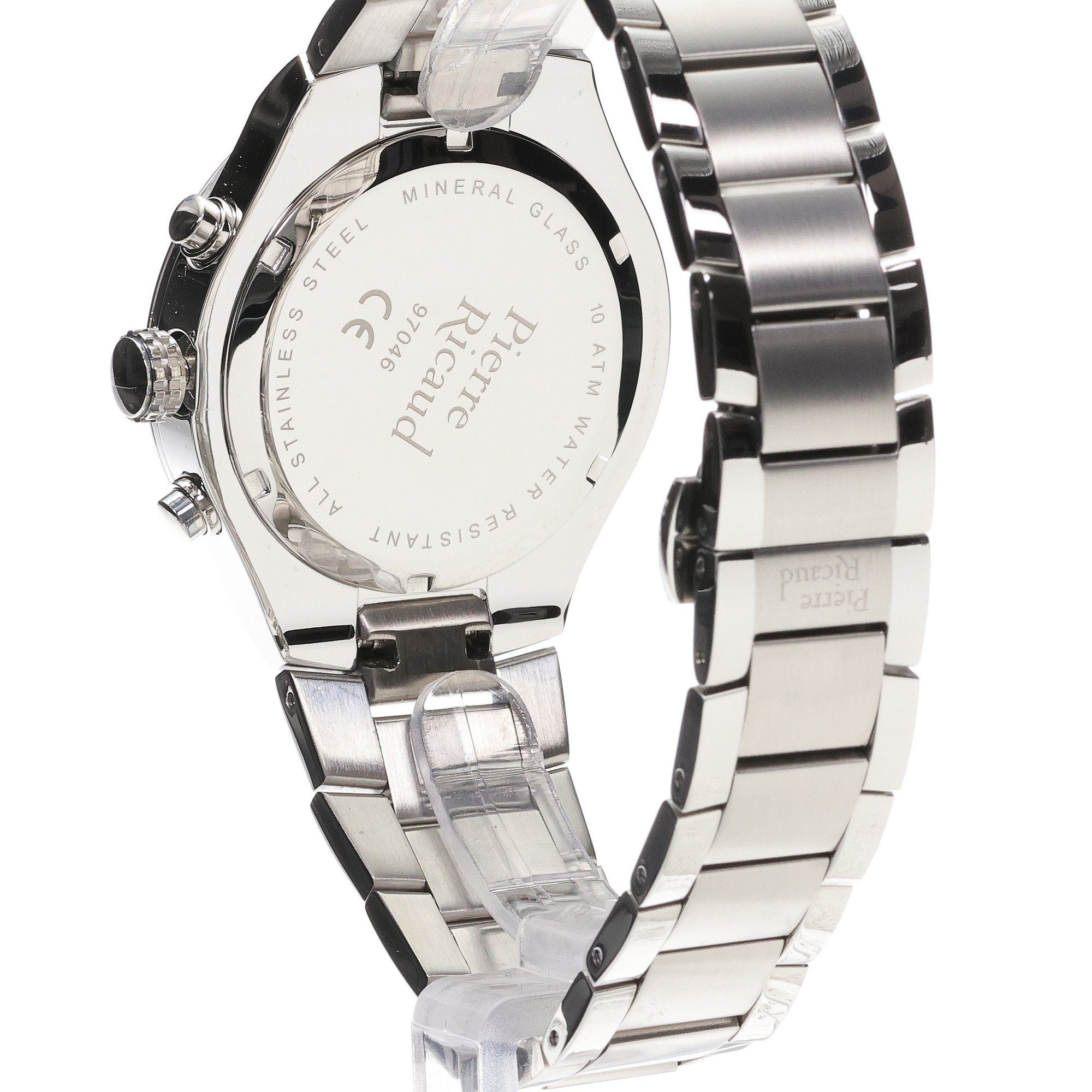 zegarek Pierre Ricaud P970465165CH męski z chronograf Bransoleta - miniatura 4