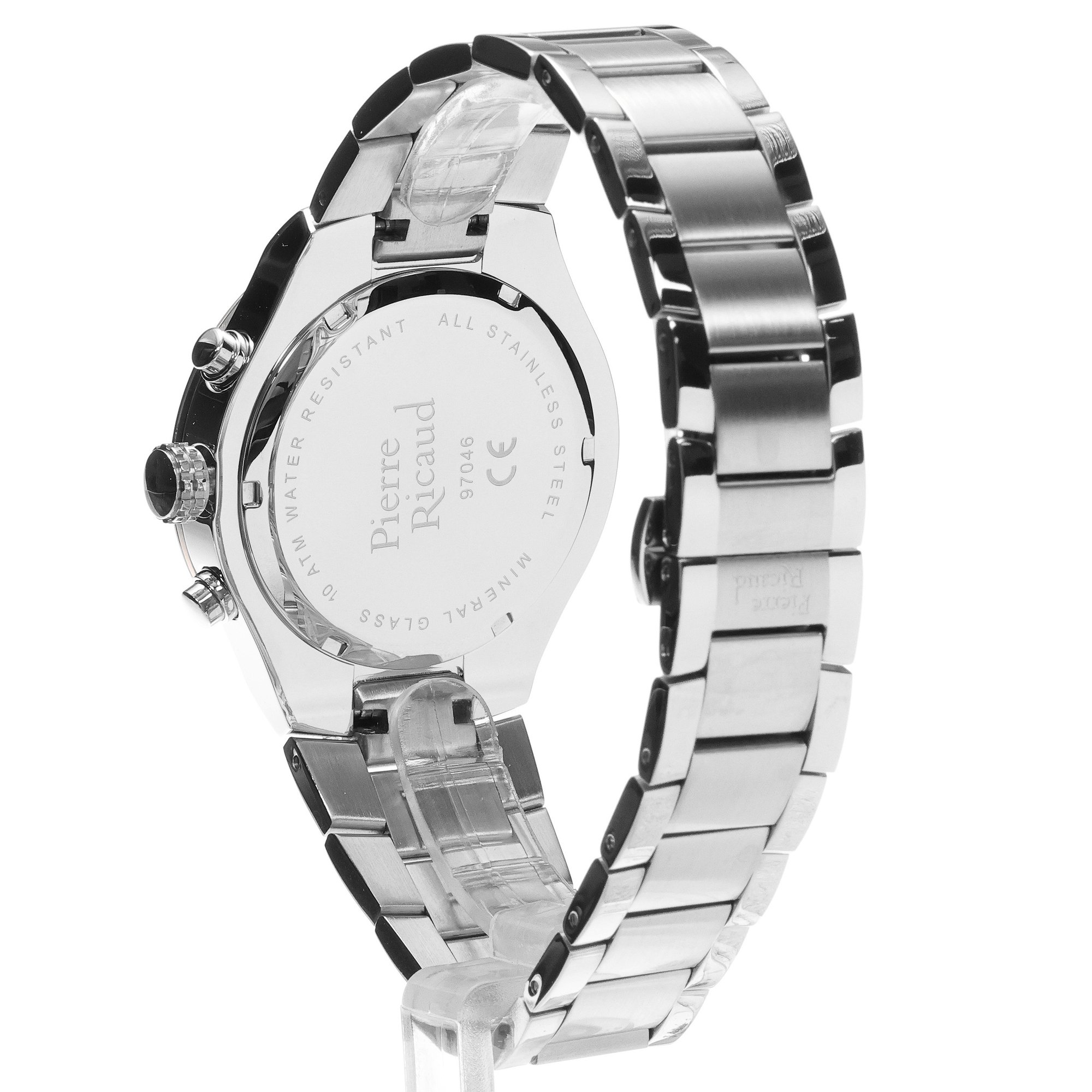 zegarek Pierre Ricaud P97046R1R6CH męski z chronograf Bransoleta