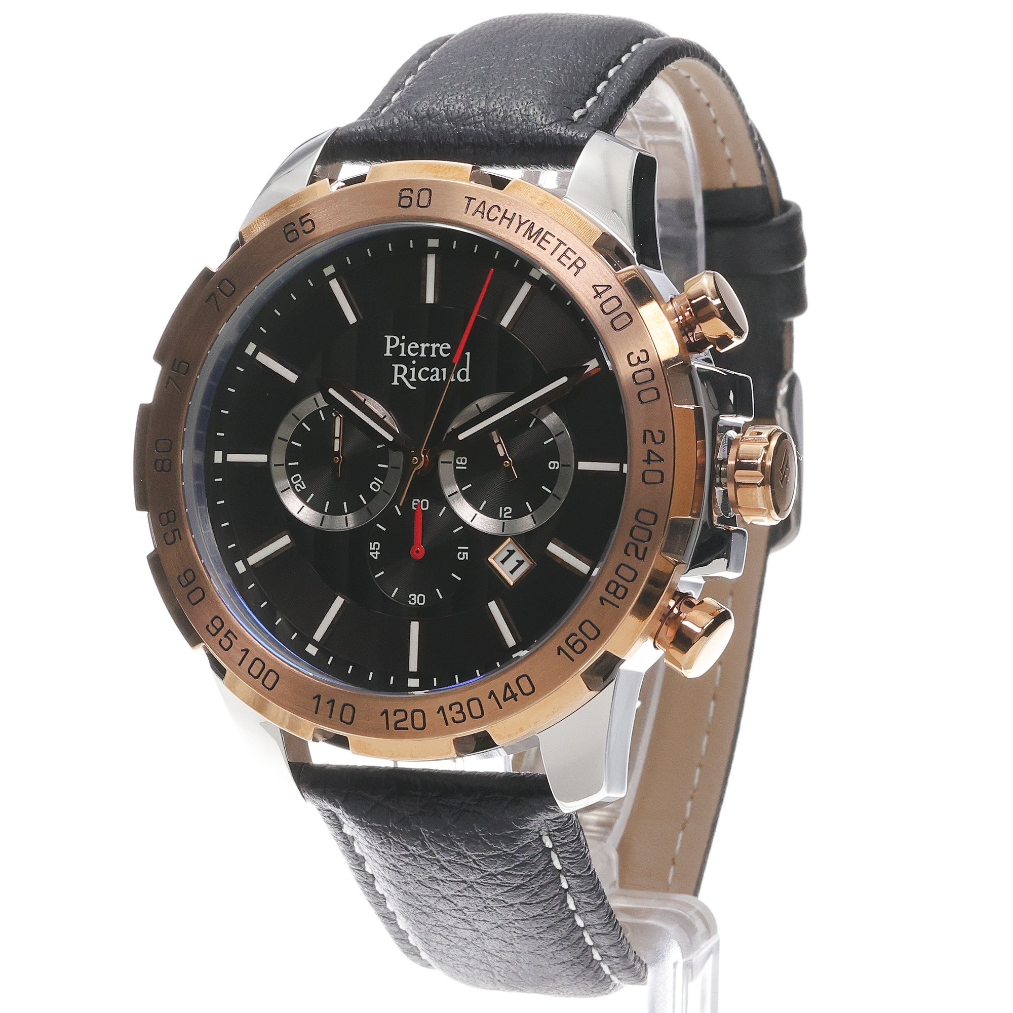 zegarek Pierre Ricaud P97236R214CH6279BL srebrny Pasek