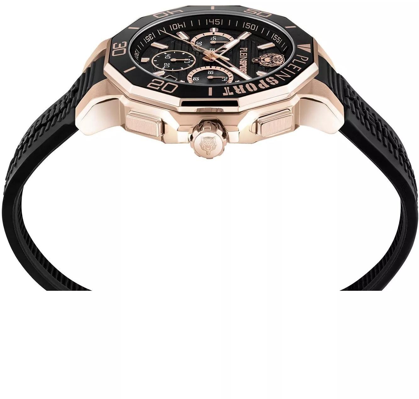 zegarek Plein Sport PSAGA0425 Titan Chronograph męski z chronograf Plein Sport - miniatura 3