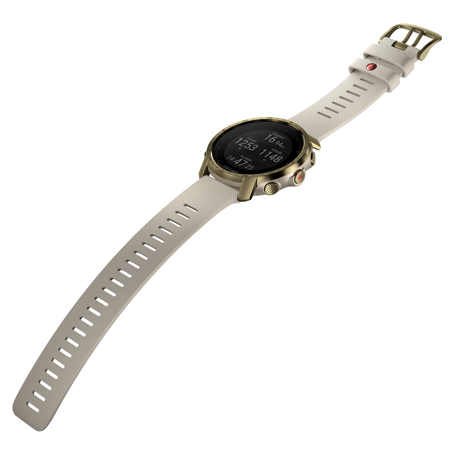 zegarek Polar 725882058719 kwarcowy męski Polar GRIT X PRO szampańsko-złoty S-L - miniatura 9
