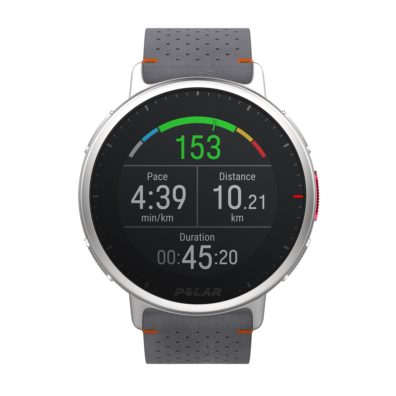 zegarek Polar 725882059990 Vantage V2 SHIFT szaro-pomarańczowy M/L męski z gps Polar - miniatura 7