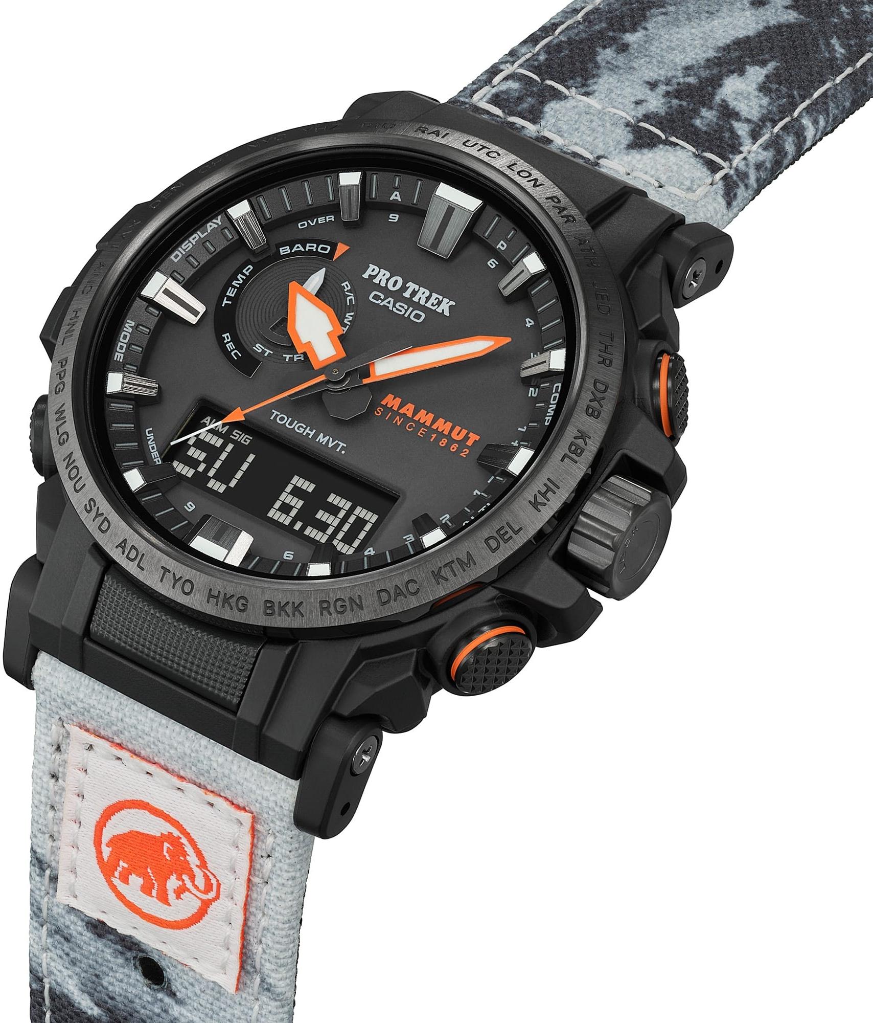 zegarek ProTrek PRW-61MA-1AER solar męski ProTrek Mammut x Pro Trek