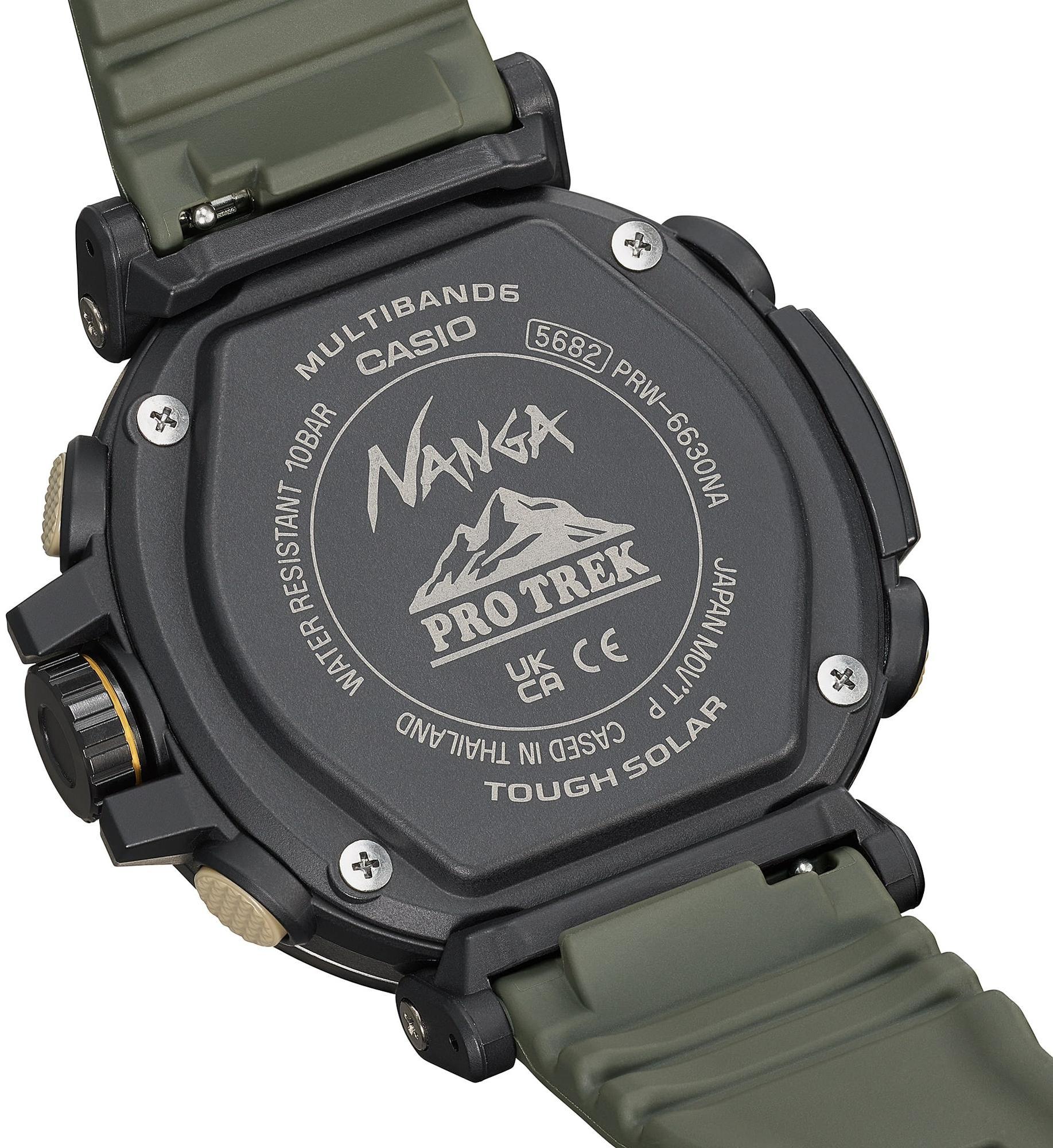 zegarek ProTrek PRW-6630NA-1A3ER Pro Trek Nanga męski z termometr ProTrek - miniatura 5