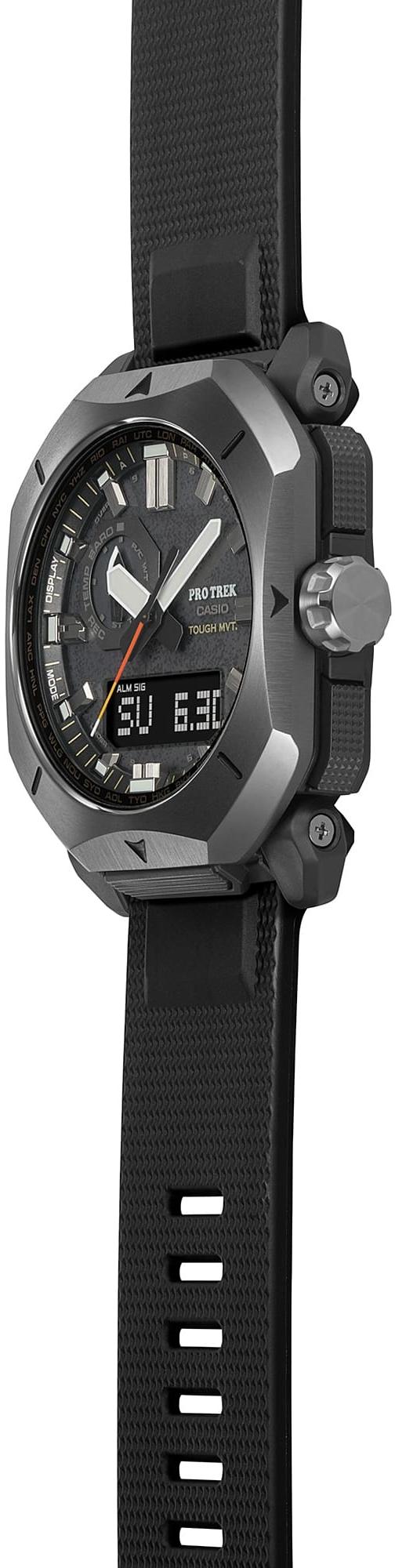 zegarek ProTrek PRW-6900Y-1ER Pro Trek Octagon męski z termometr ProTrek - miniatura 3