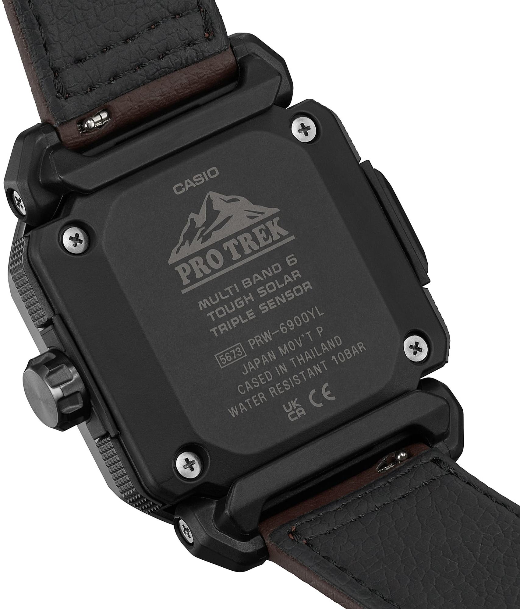 zegarek ProTrek PRW-6900YL-5ER Pro Trek Octagon męski z termometr ProTrek - miniatura 6