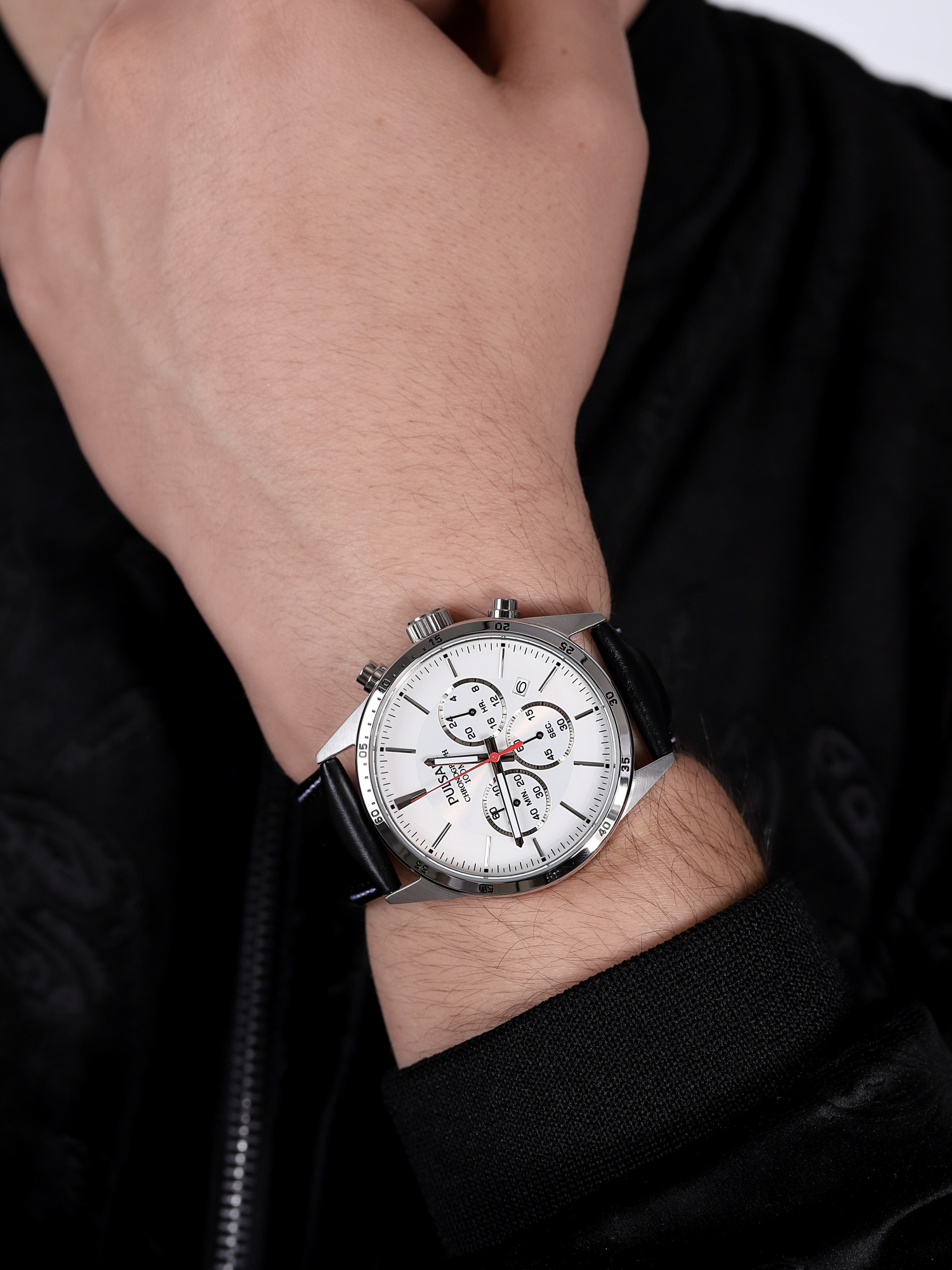zegarek Pulsar PT3007X1 męski z chronograf Sport - miniatura 3