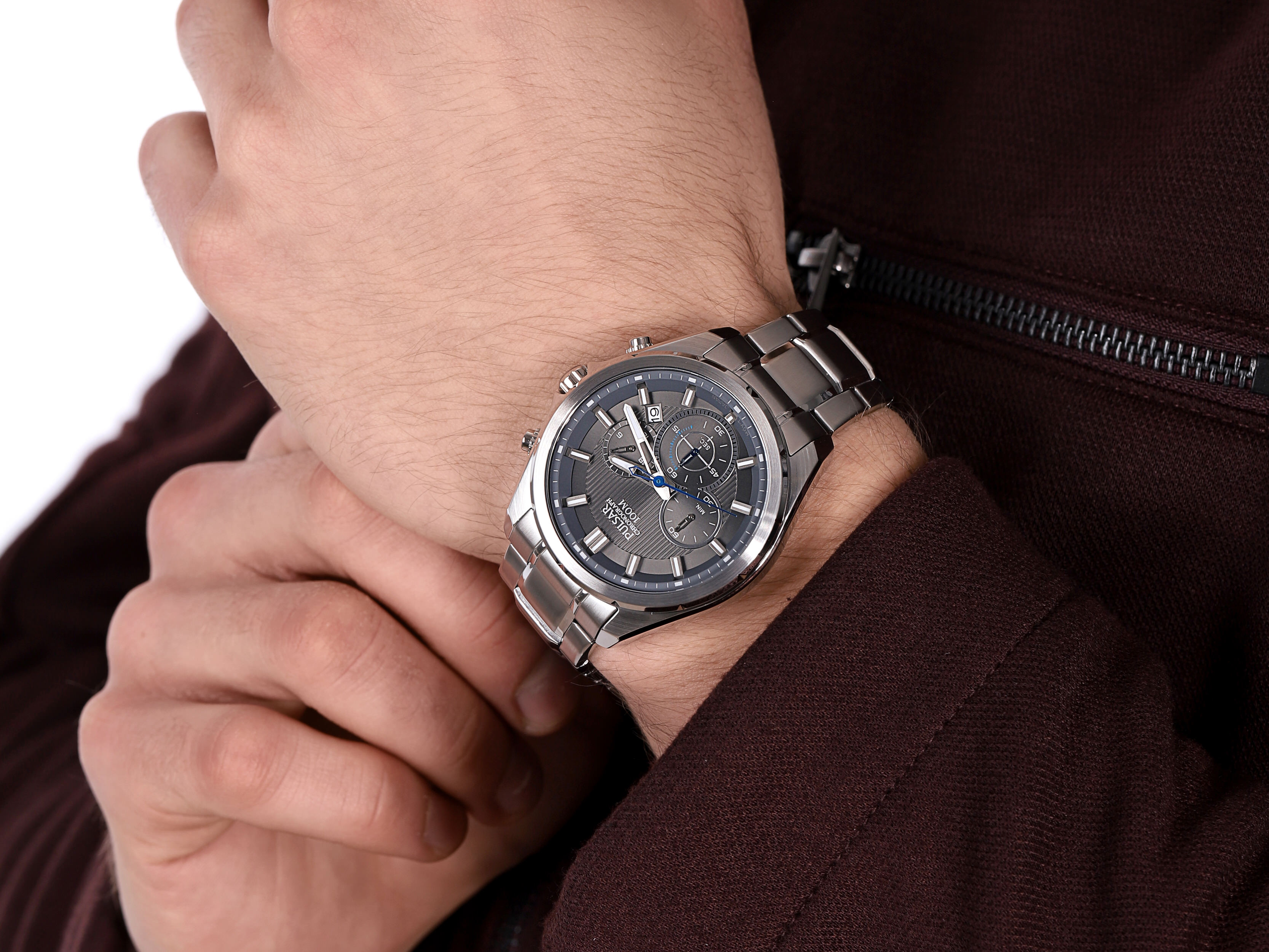 zegarek Pulsar PT3899X1 męski z chronograf Sport - miniatura 4