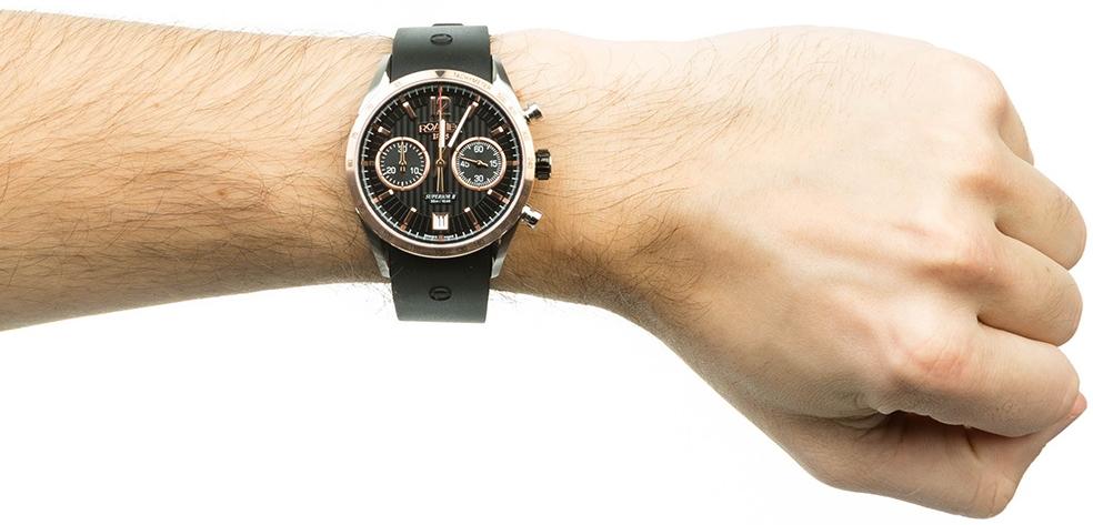 zegarek Roamer 510902 39 54 05 męski z tachometr Superior - miniatura 4