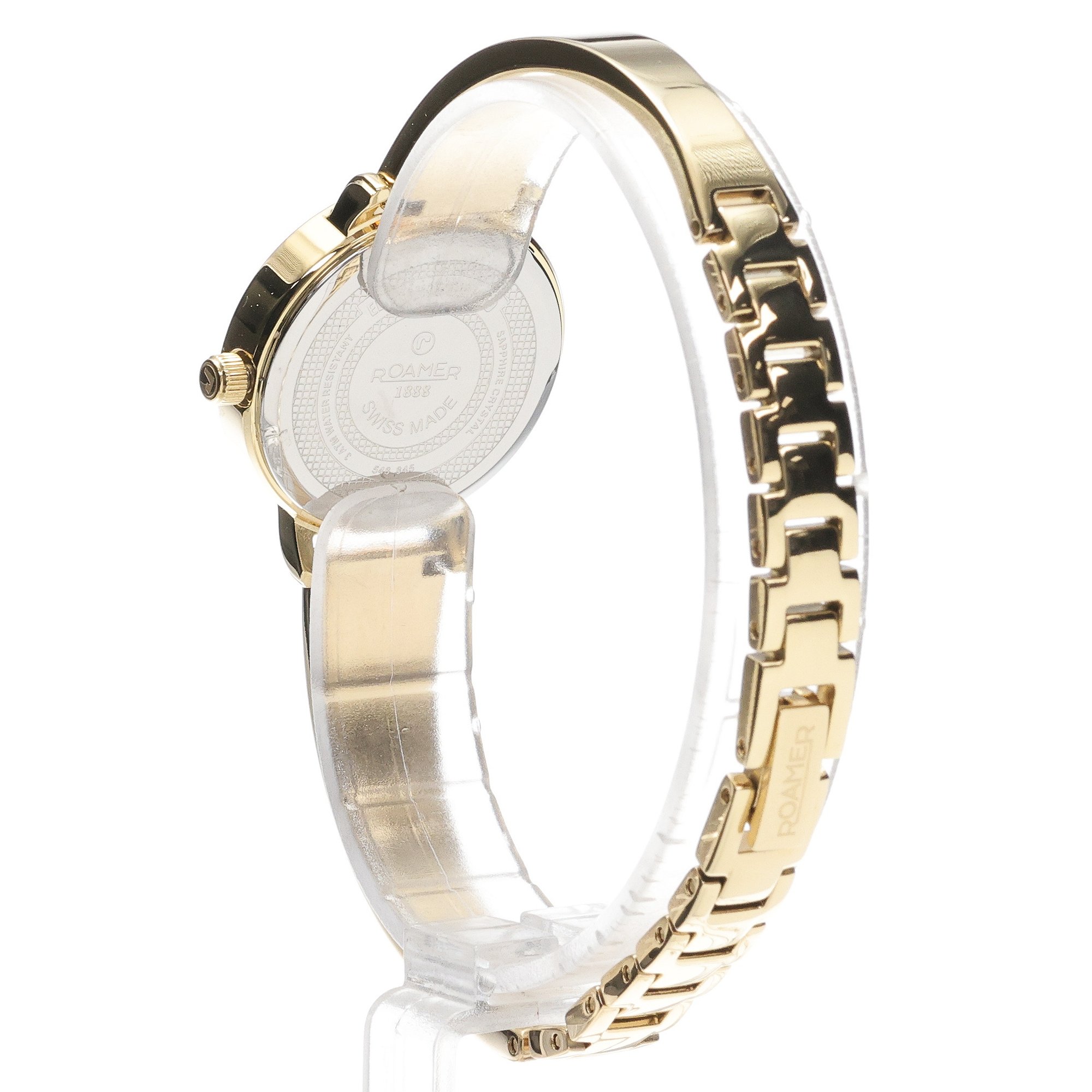 zegarek Roamer 548845 48 55 50 złoty Elegance Diamond - miniatura 4