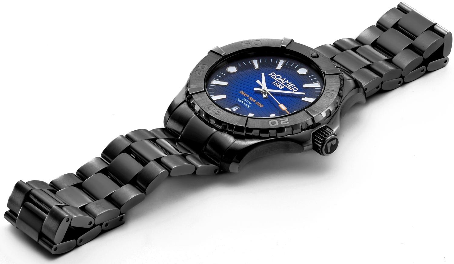 zegarek Roamer 860833 44 45 70 kwarcowy męski Deep Sea Deep Sea 200 - miniatura 3
