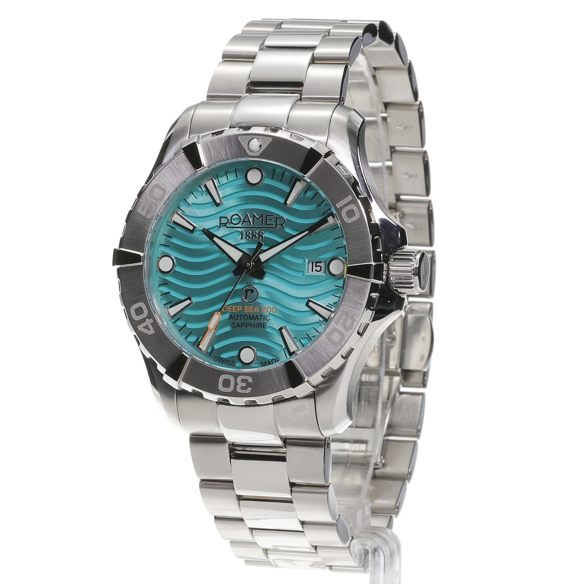zegarek Roamer 860983 41 05 70 srebrny Deep Sea - miniatura 2