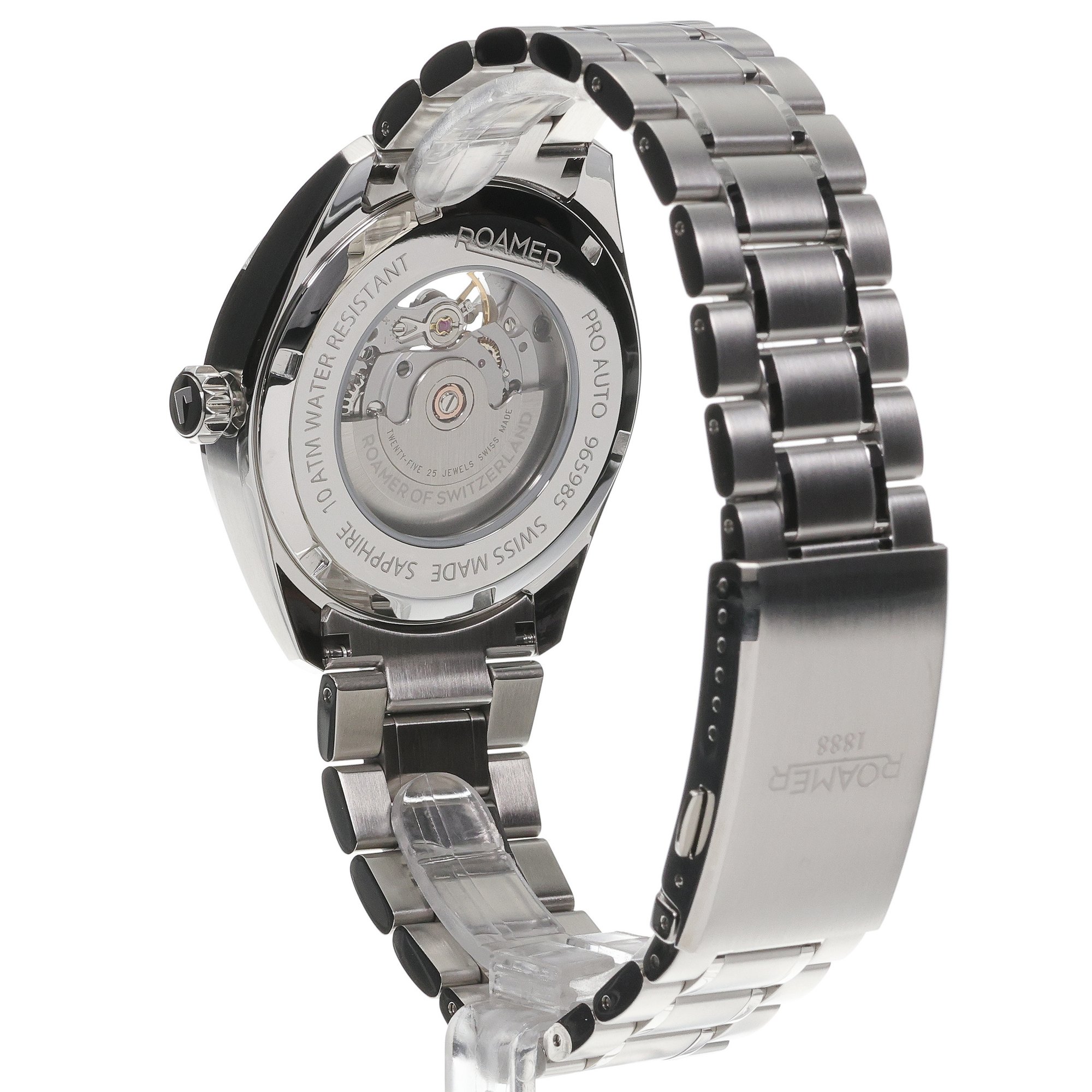 zegarek Roamer 965985 41 45 20 automatyczny męski Pro Pro Auto - miniatura 4