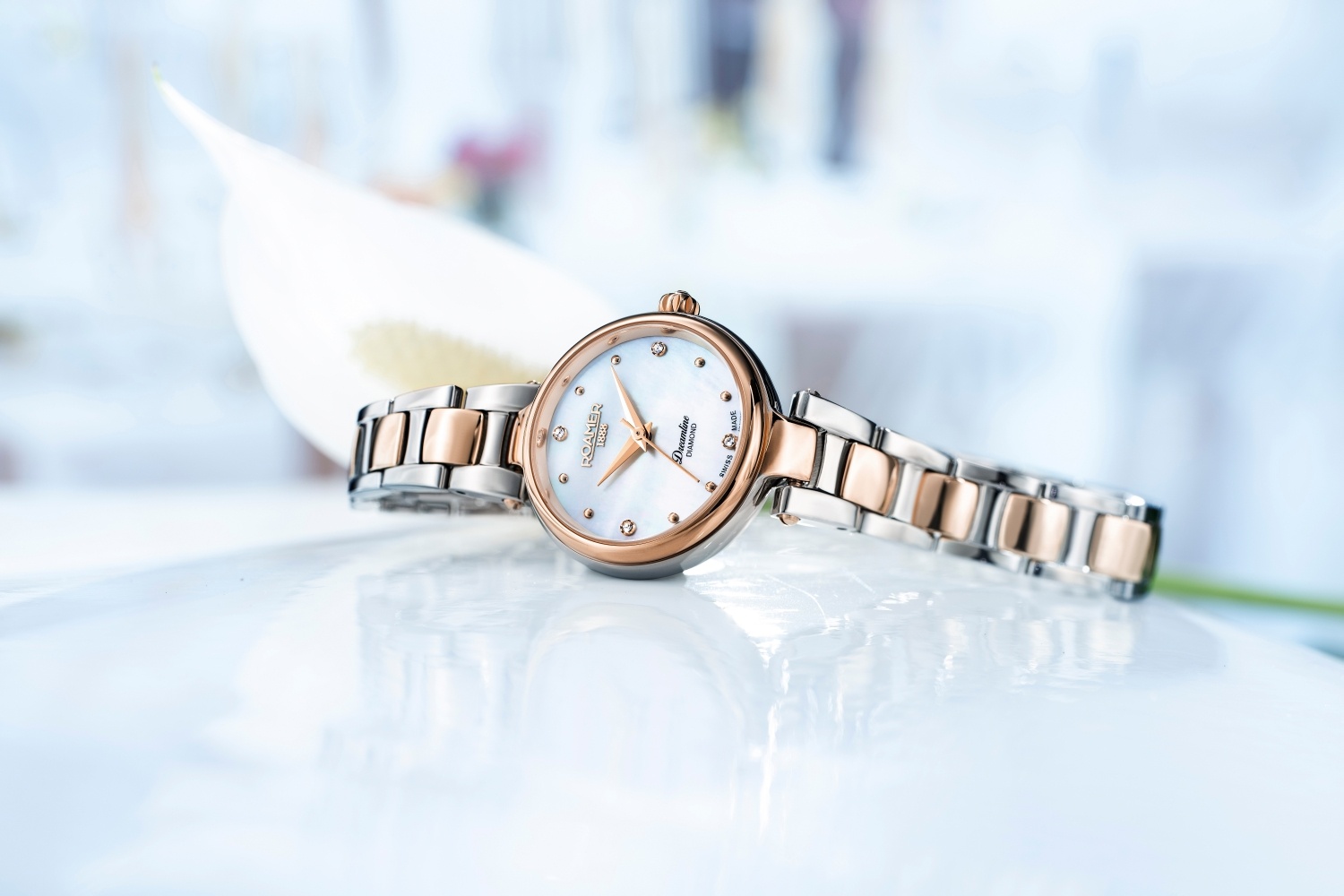 zegarek Roamer 967847 49 20 50 kwarcowy damski Dreamline Dreamline Diamonds - miniatura 6