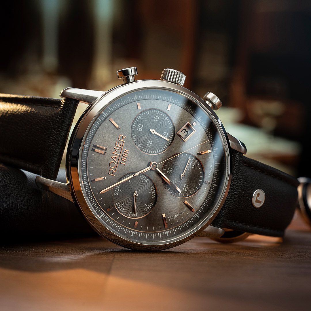 zegarek Roamer 975819.49.55.09 kwarcowy męski Vanguard - miniatura 6