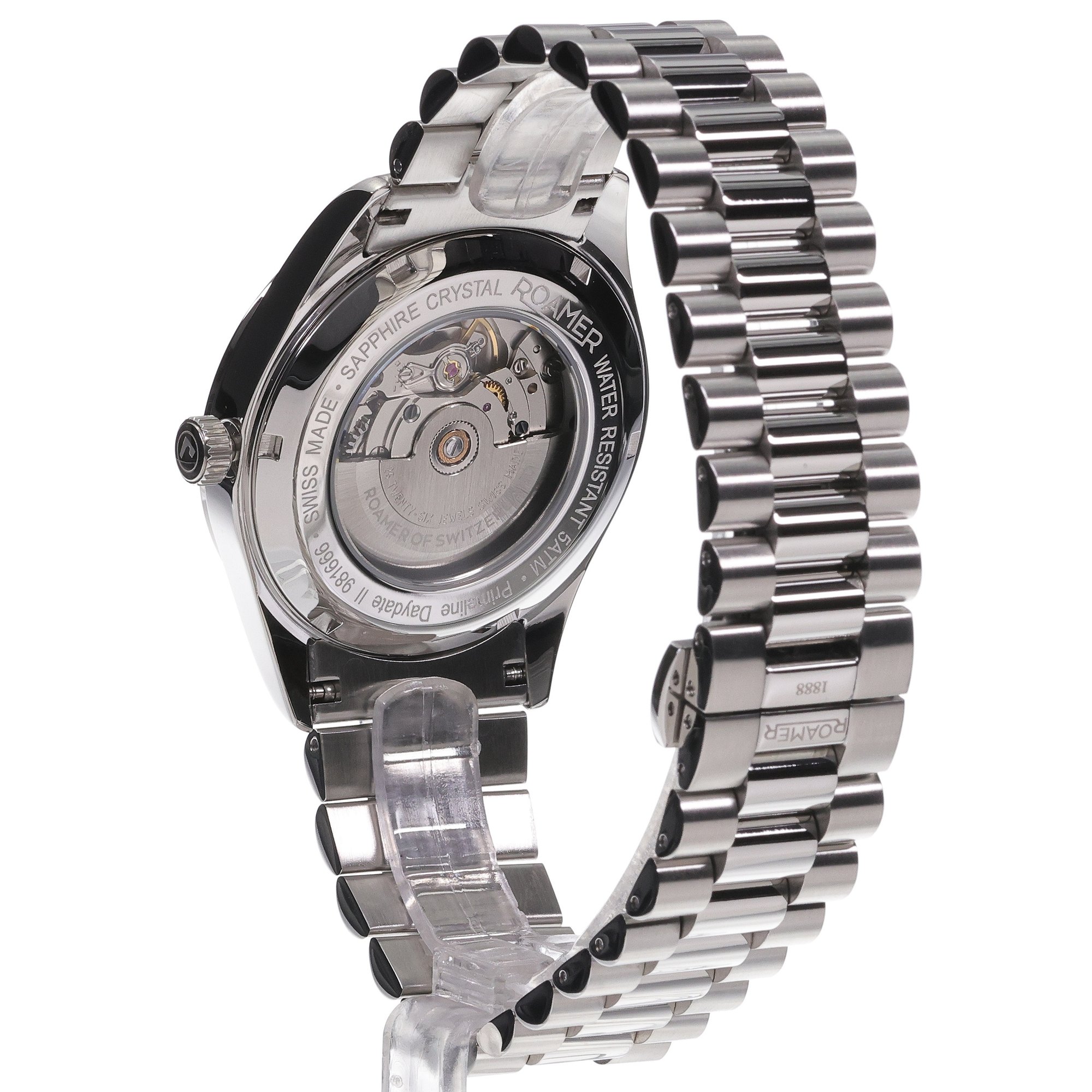 zegarek Roamer 981666 41 75 50 automatyczny męski Primeline PRIMELINE DAYDATE II