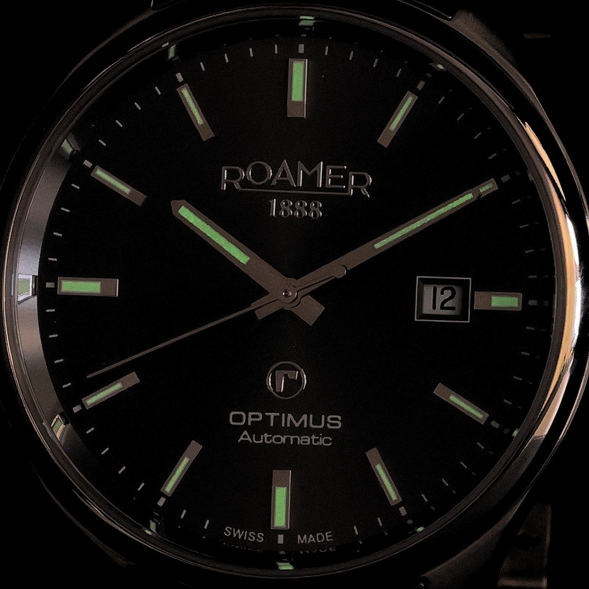 zegarek Roamer 983983 41 55 50 srebrny Optimus