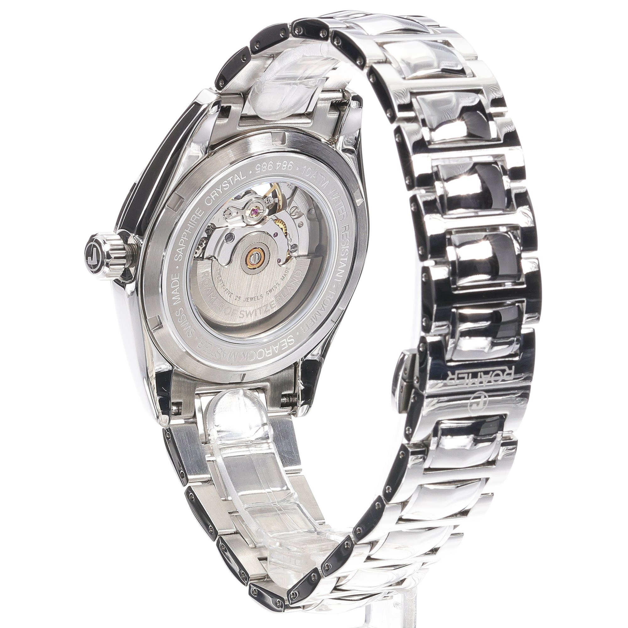 zegarek Roamer 984985 41 45 20 automatyczny męski Searock - miniatura 4