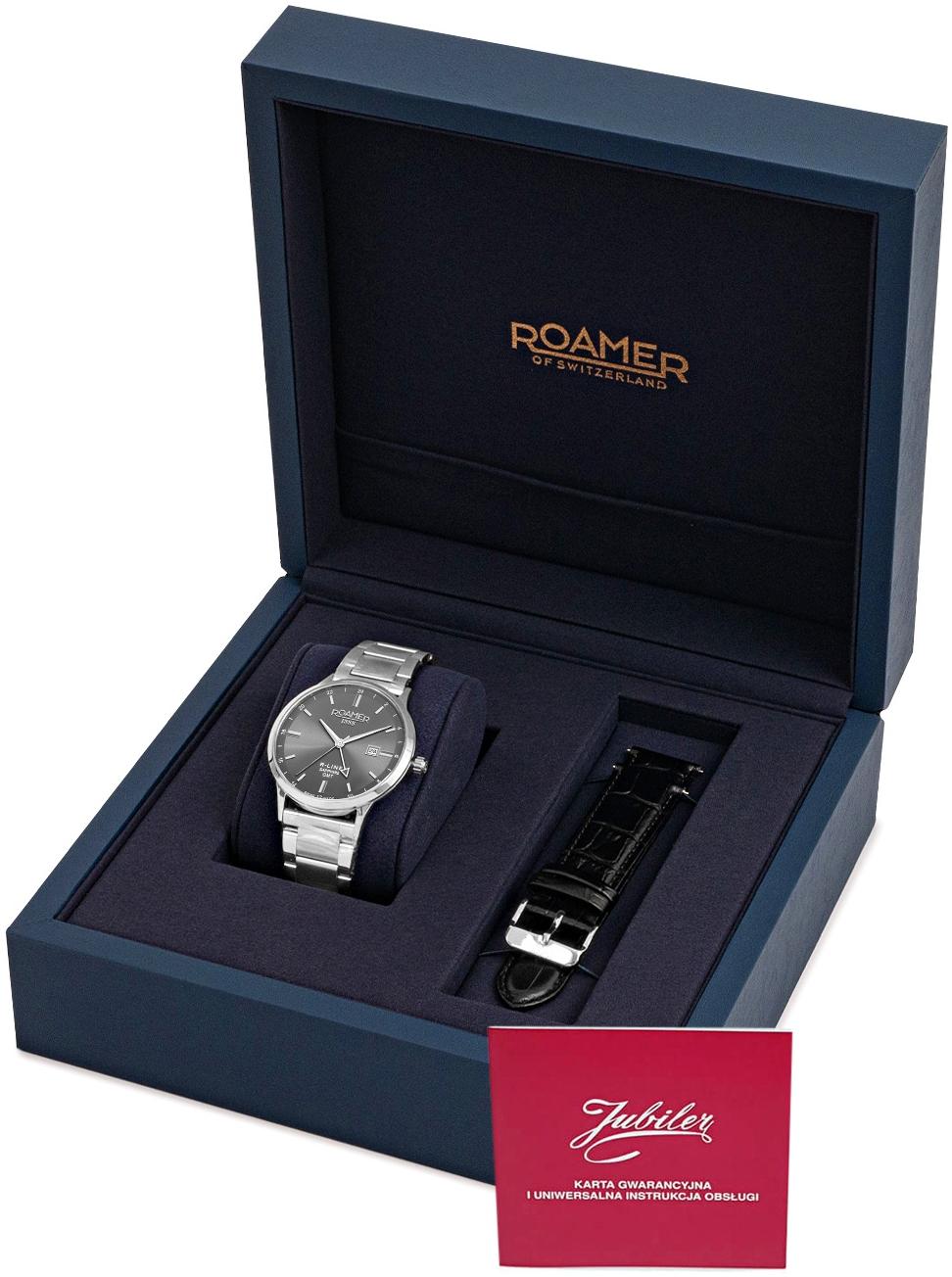 zegarek Roamer 990987 41 55 05 kwarcowy męski R-Line - miniatura 6