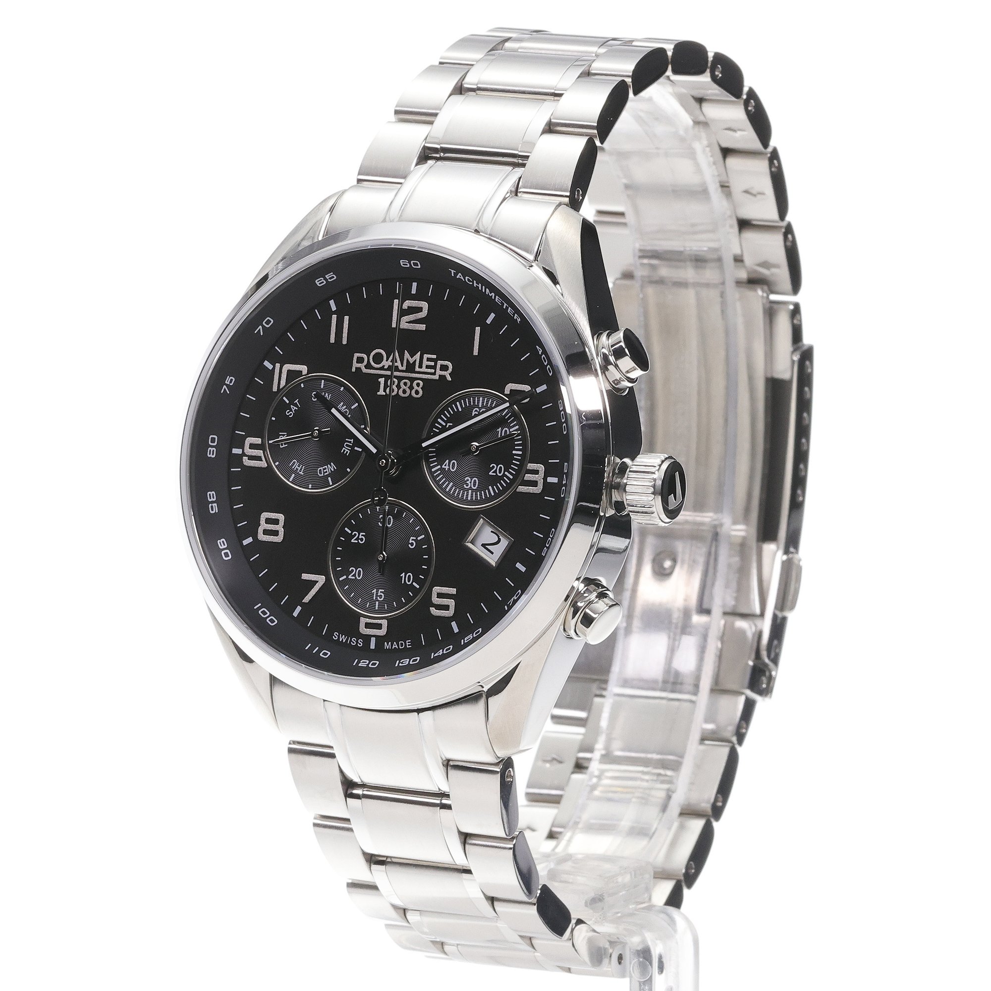 zegarek Roamer 993819 41 44 20 srebrny Pro Chrono - miniatura 2