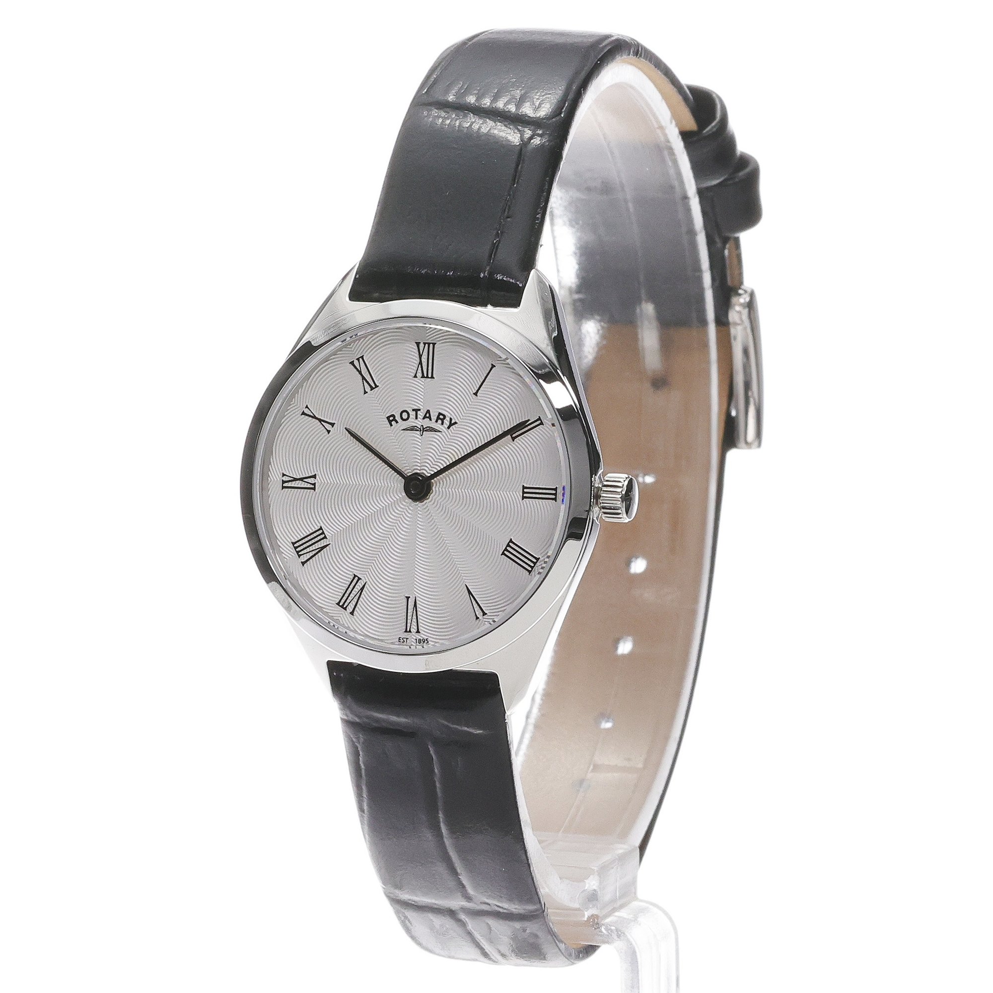 zegarek Rotary LS08010-01 srebrny Ultra Slim - miniatura 2