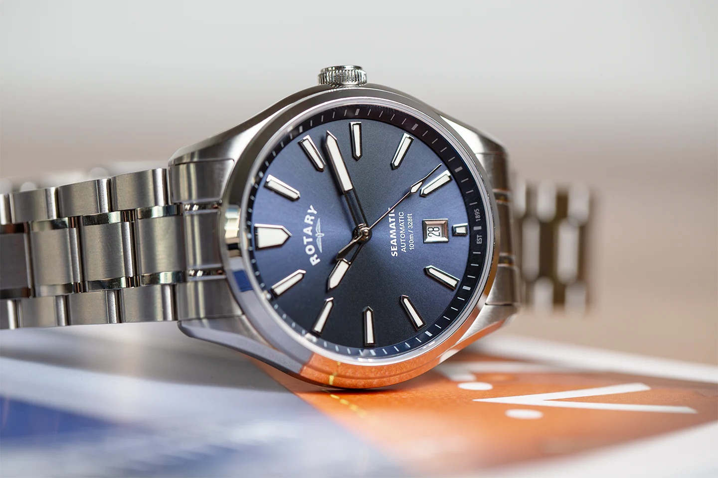 zegarek Rotary RGB10033-05 automatyczny męski Seamatic Seamatic 100 Automatic - miniatura 7