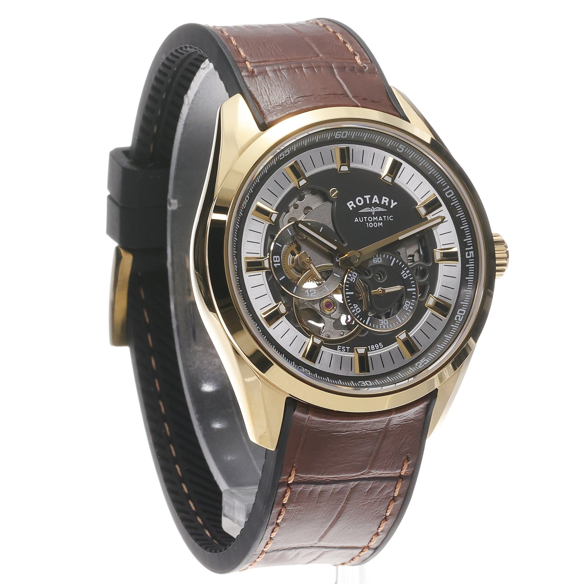 zegarek Rotary RGS10006-01 automatyczny męski Seamatic Seamatic Eclipse Automatic - miniatura 3