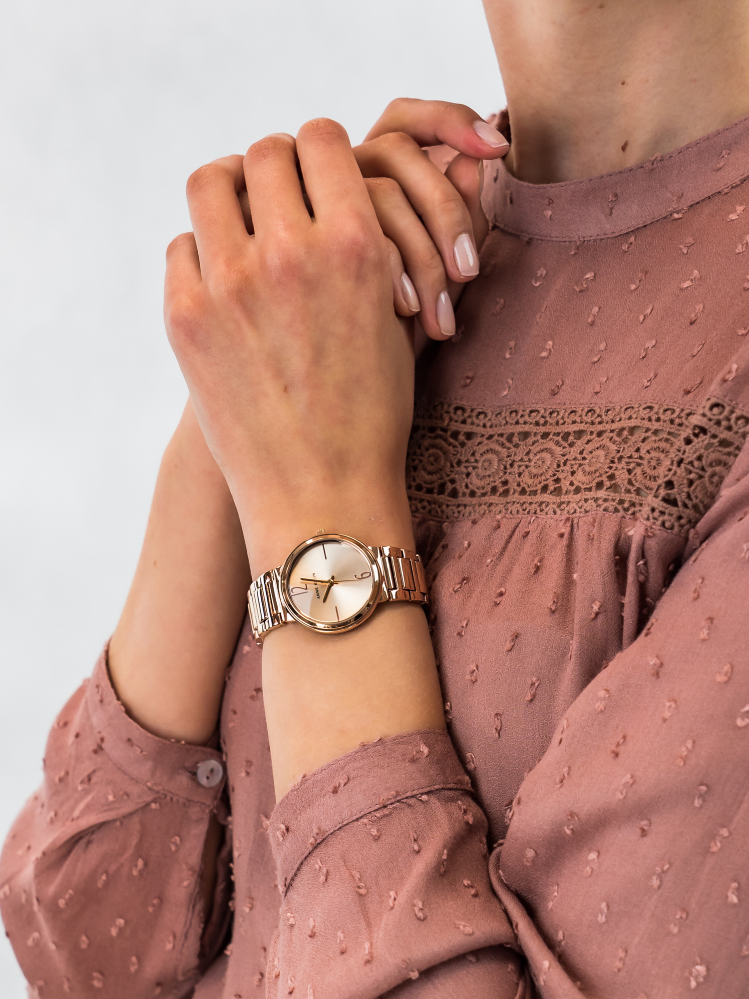 Anne Klein AK-3168RGRG damski zegarek Bransoleta bransoleta - miniatura 3