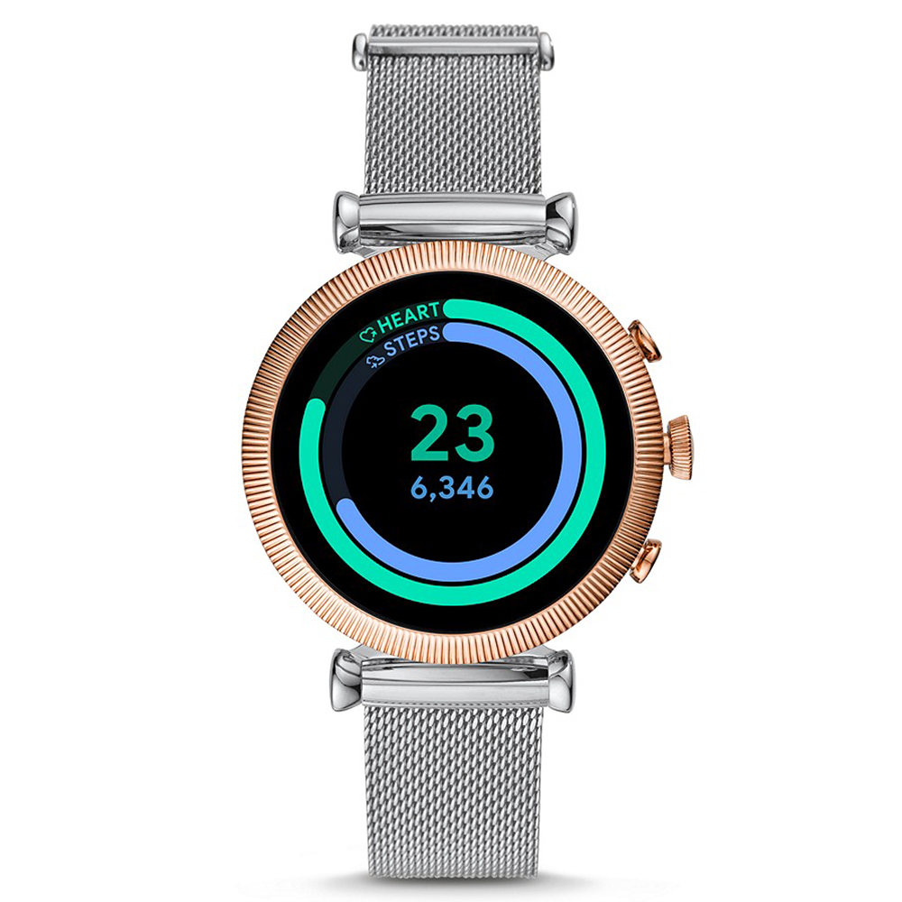 Fossil Smartwatch FTW6043 zegarek różowe złoto fashion/modowy Fossil Q bransoleta - miniatura 5