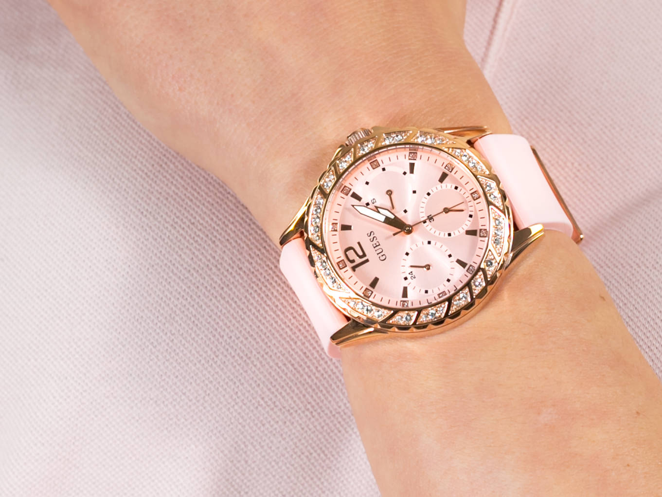 Guess W0032L9 zegarek fashion/modowy Pasek - miniatura 4