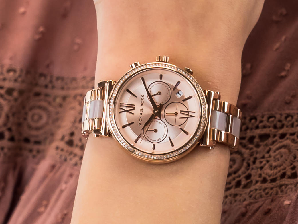 Michael Kors MK6560 MINI BRADSHAW zegarek fashion/modowy Mini Bradshaw - miniatura 4