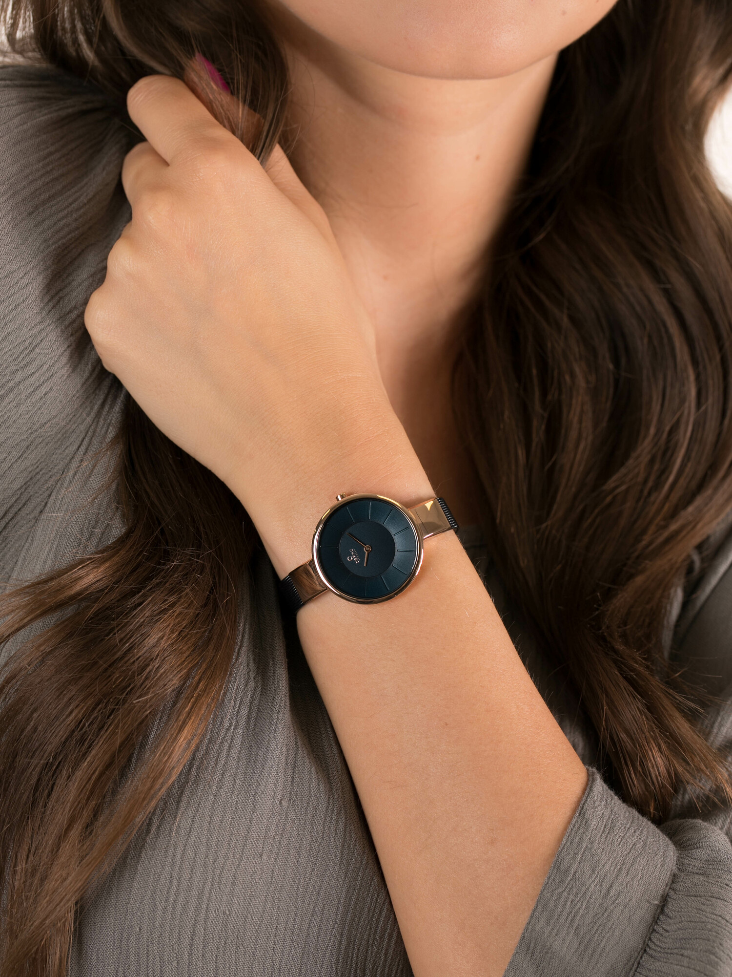 Obaku Denmark V149LVLML damski zegarek Slim bransoleta - miniatura 3