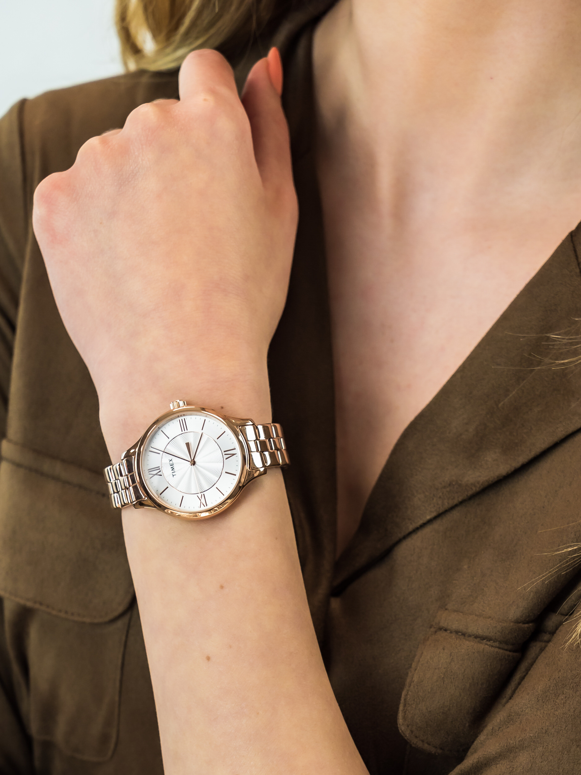 Timex TW2R28000 damski zegarek Fashion bransoleta - miniatura 3