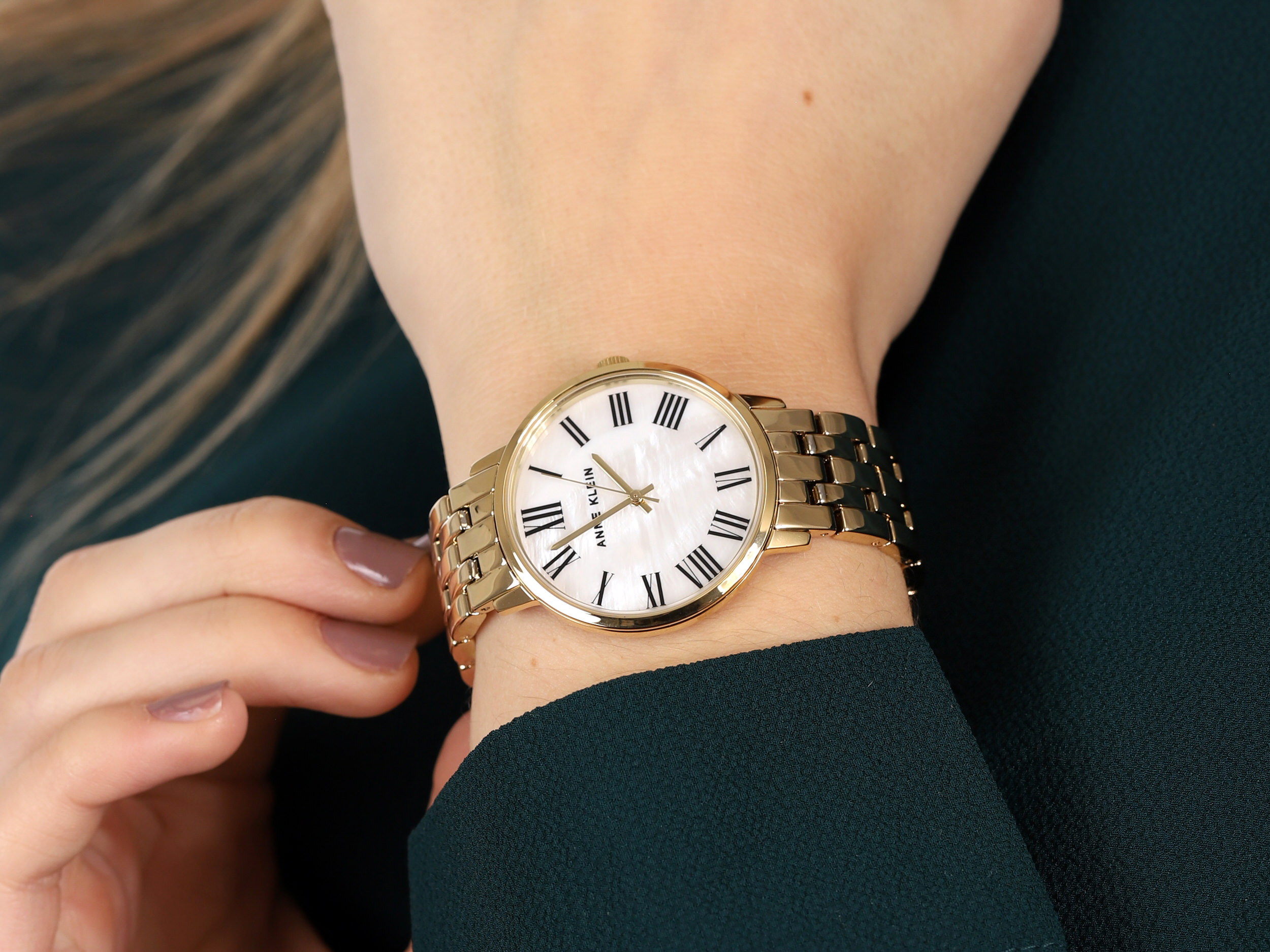 Anne Klein AK-3680MPGB zegarek klasyczny Bransoleta - miniatura 4