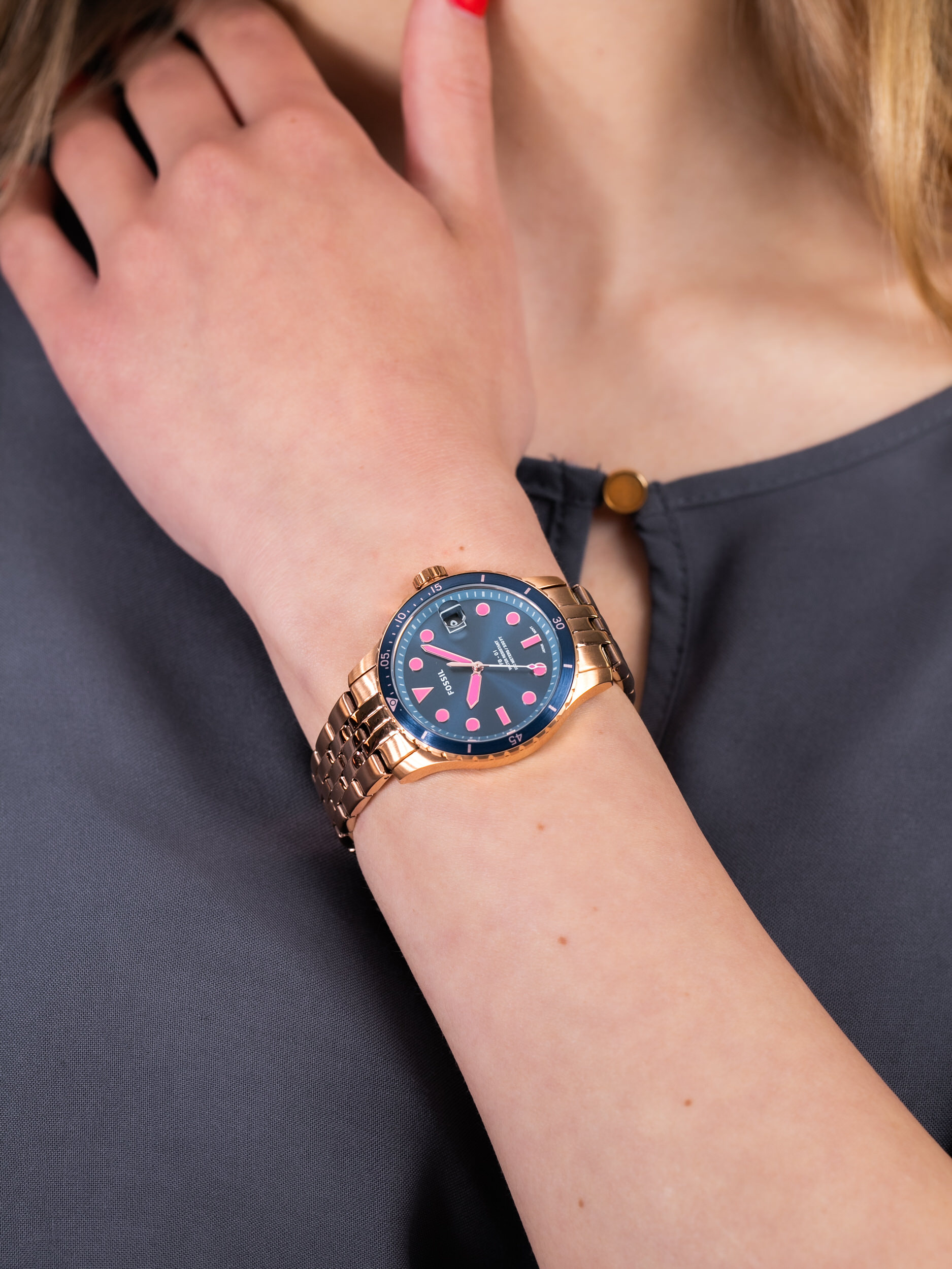 Fossil ES4767 damski zegarek FB-01 bransoleta - miniatura 3