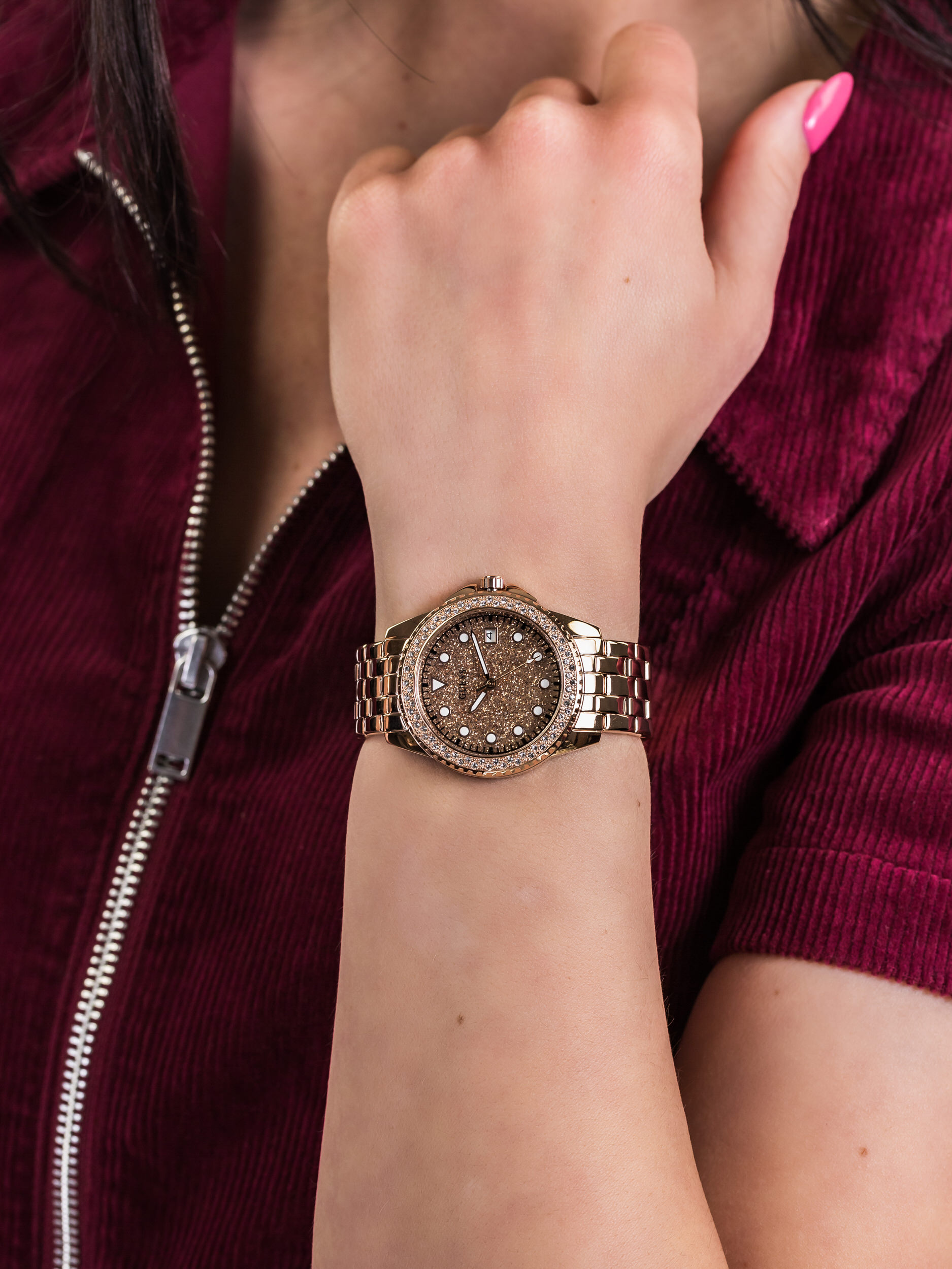 zegarek Guess W1235L3 kwarcowy damski Bransoleta - miniatura 3