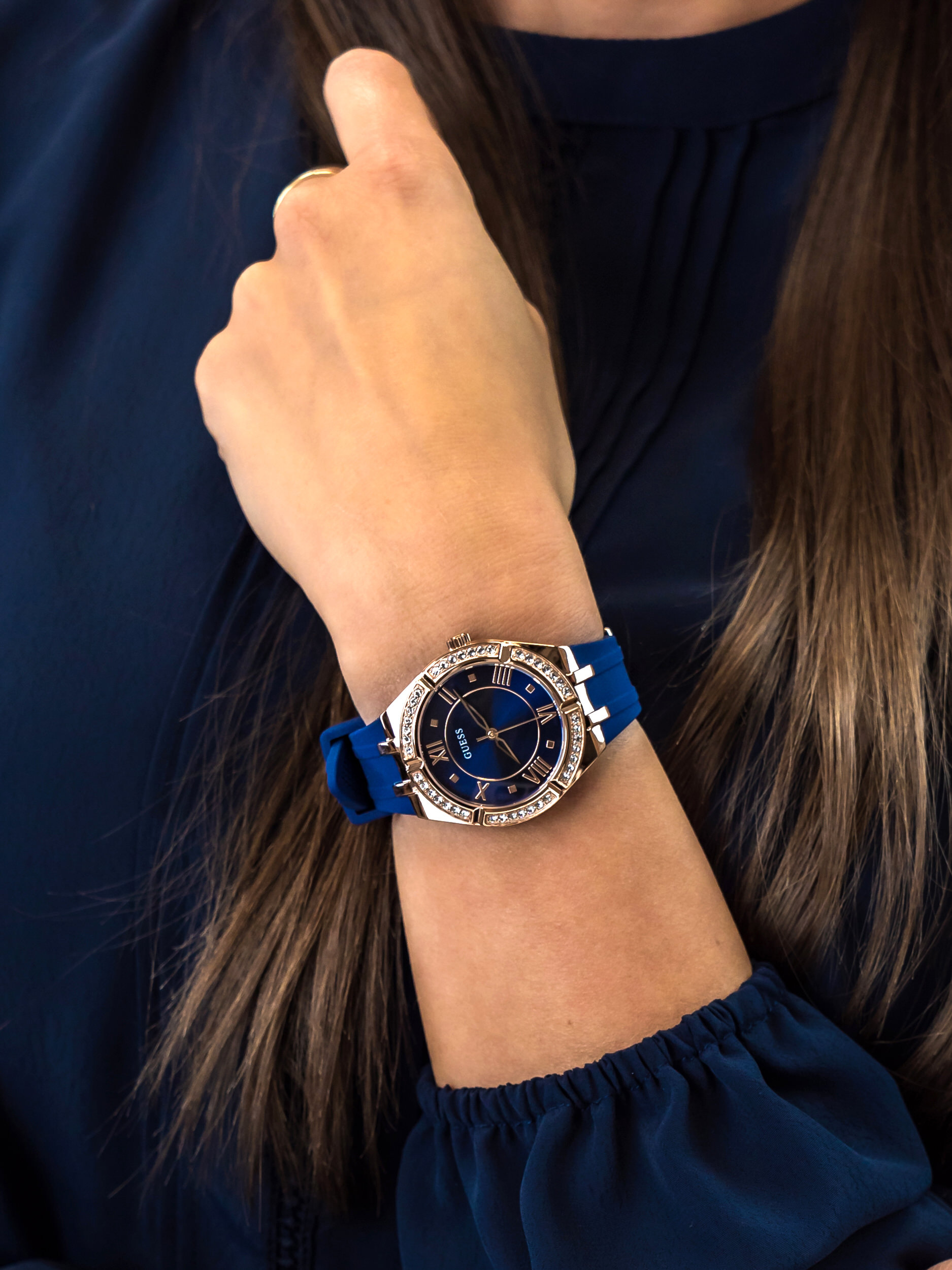 Guess GW0034L4 damski zegarek Pasek pasek - miniatura 3