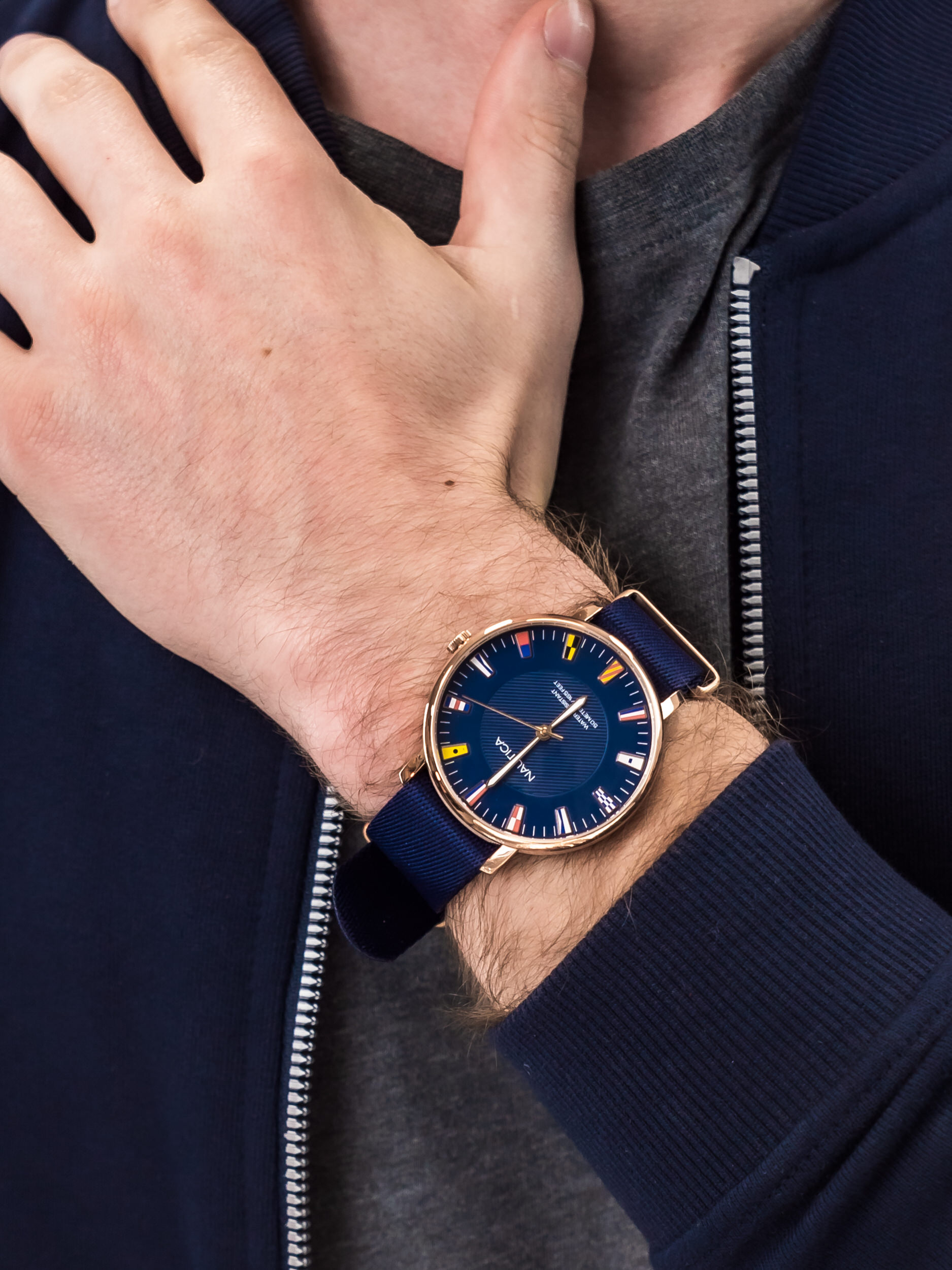 Nautica NAPCRF902 męski zegarek Pasek pasek - miniatura 3